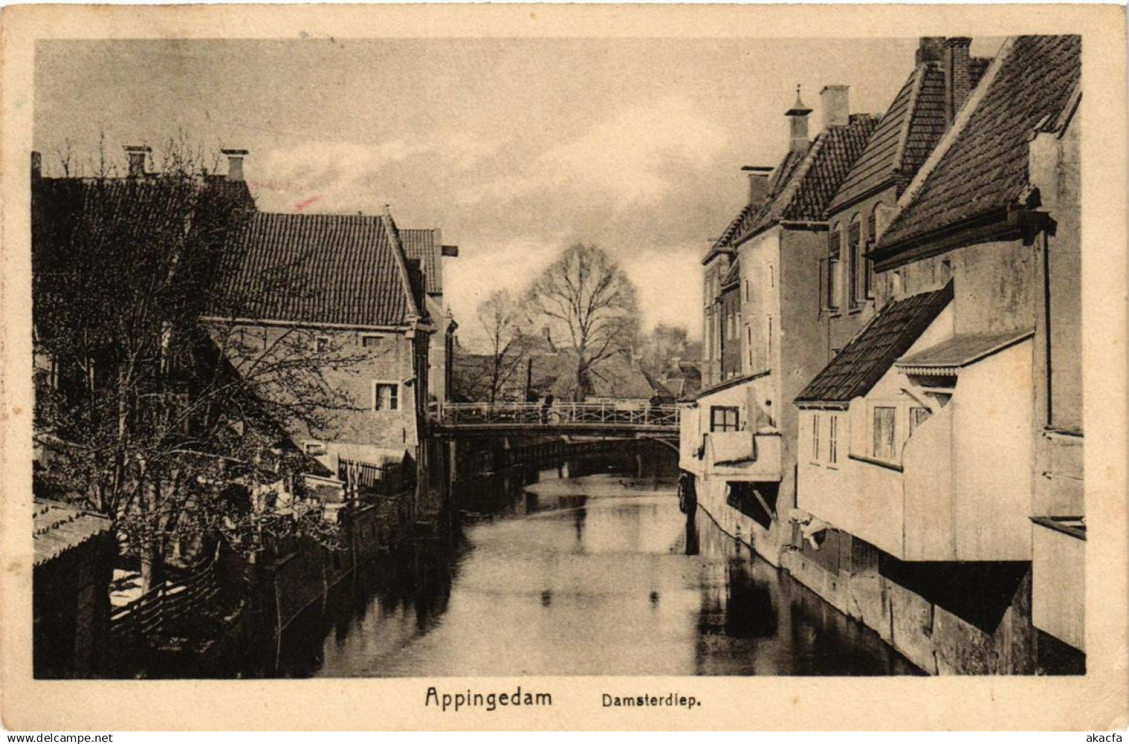 CPA APPINGEDAM Damsterdiep NETHERLANDS (706101)