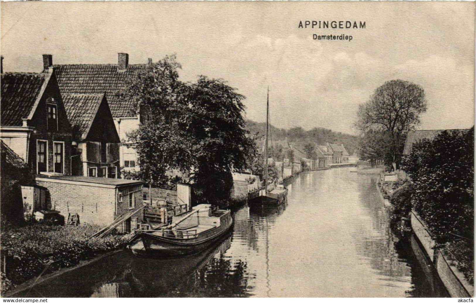 CPA APPINGEDAM Damsterdiep NETHERLANDS (706131)