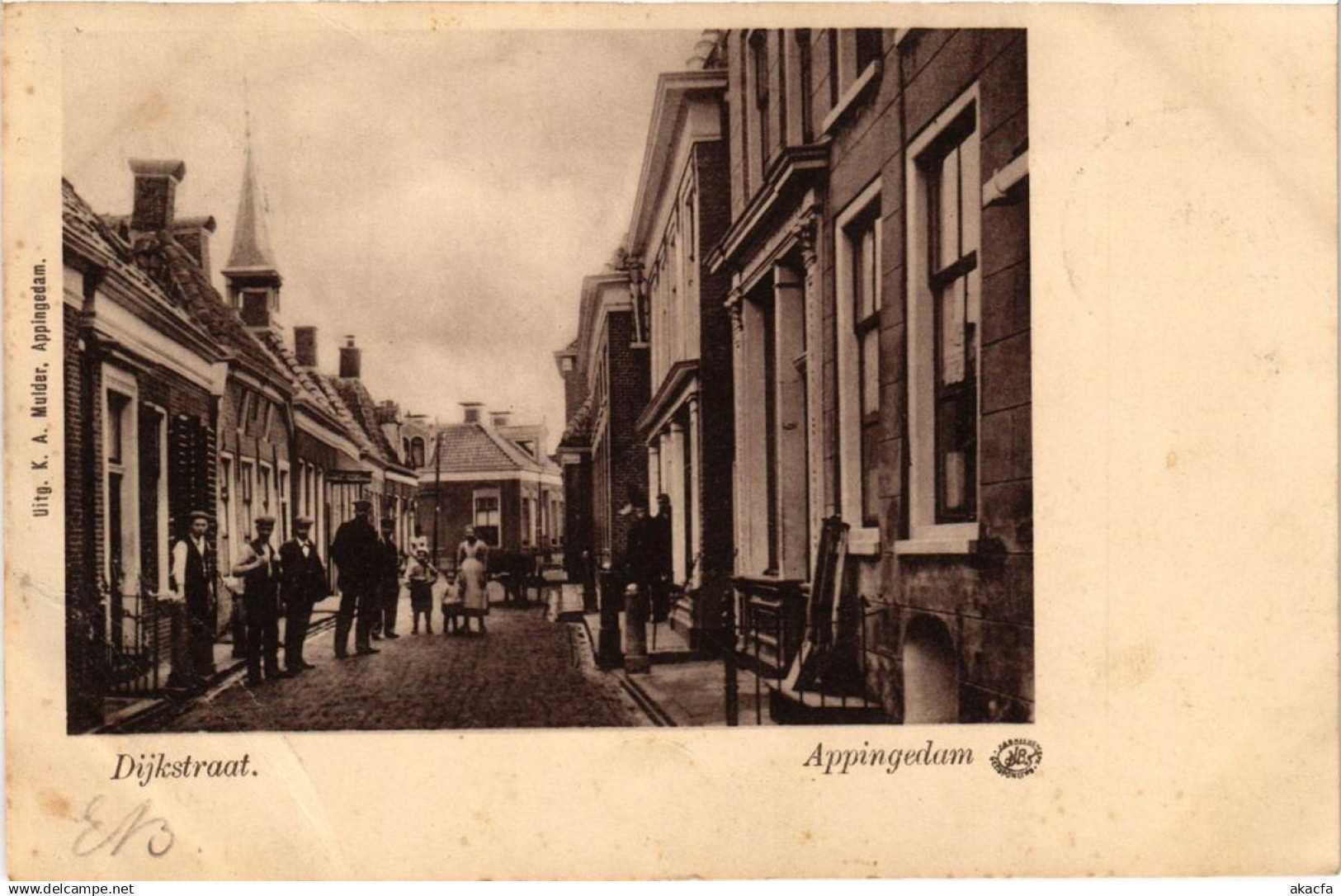 CPA APPINGEDAM Dijkstraat NETHERLANDS (706269)