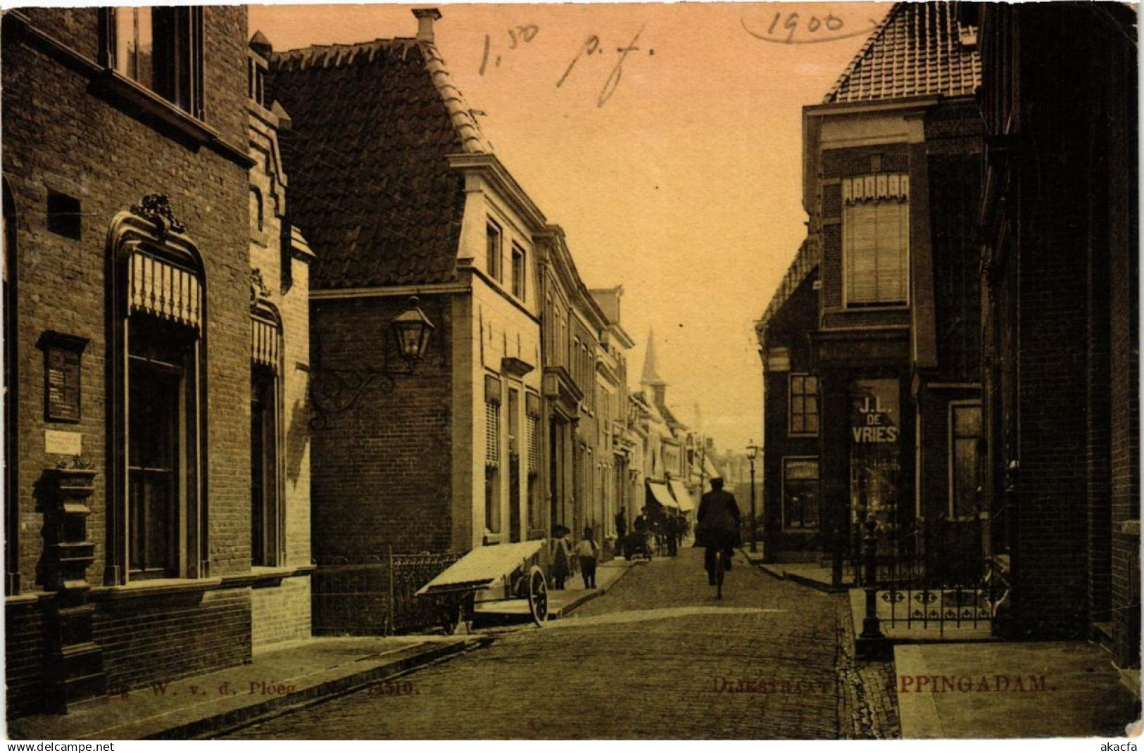 CPA APPINGEDAM Dijkstraat NETHERLANDS (706270)