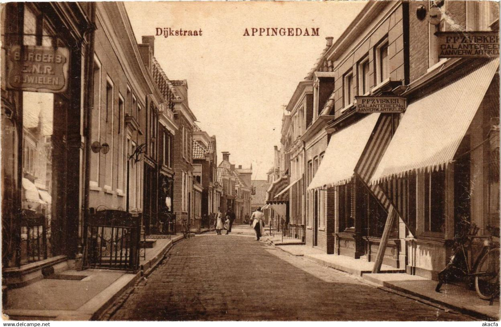 CPA APPINGEDAM Dijkstraat NETHERLANDS (706274)