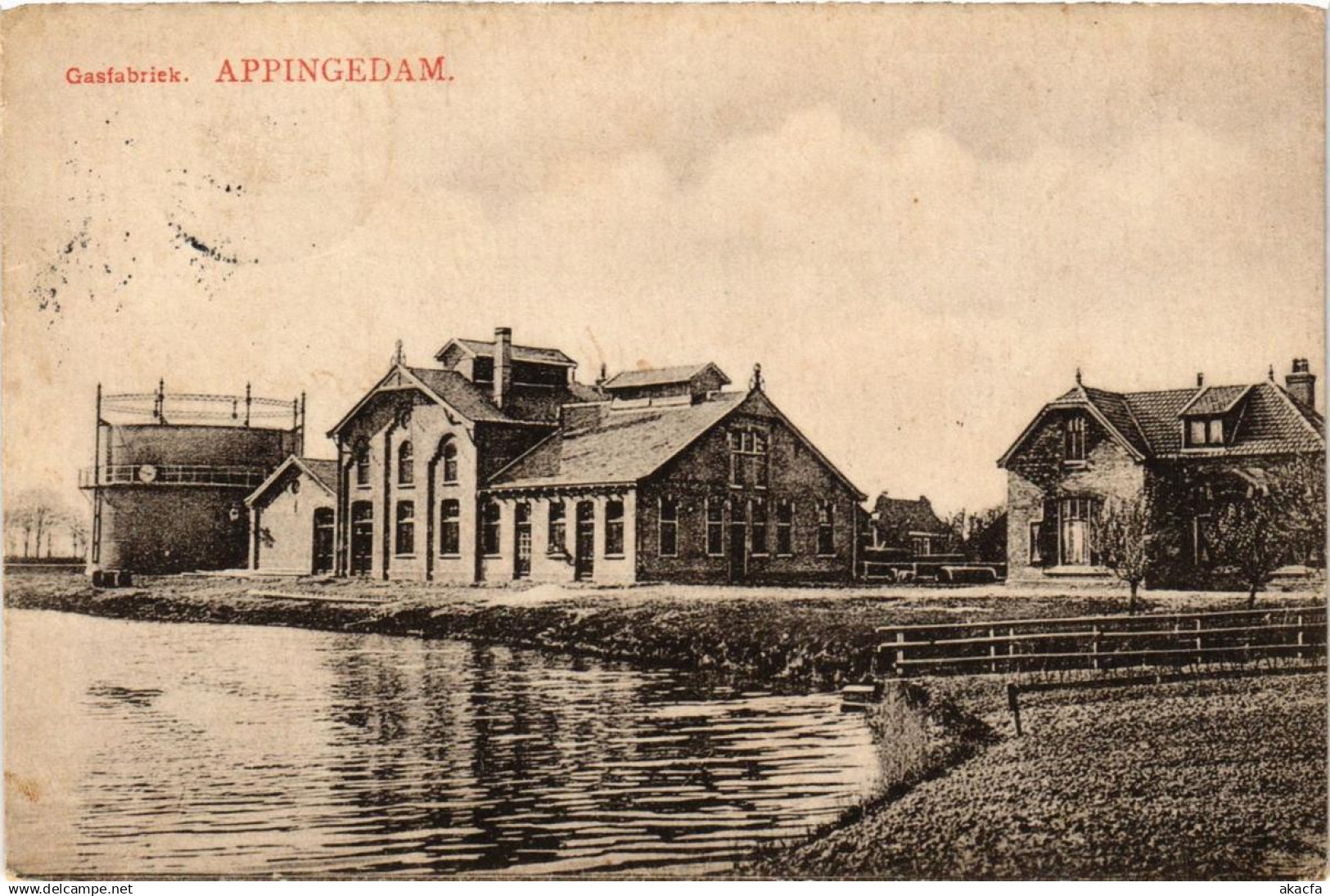 CPA APPINGEDAM Gasfabriek NETHERLANDS (706216)