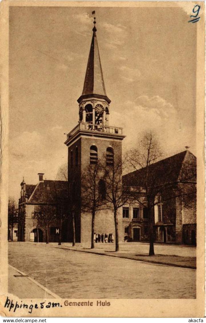 CPA APPINGEDAM Gemeentehuis NETHERLANDS (705913)
