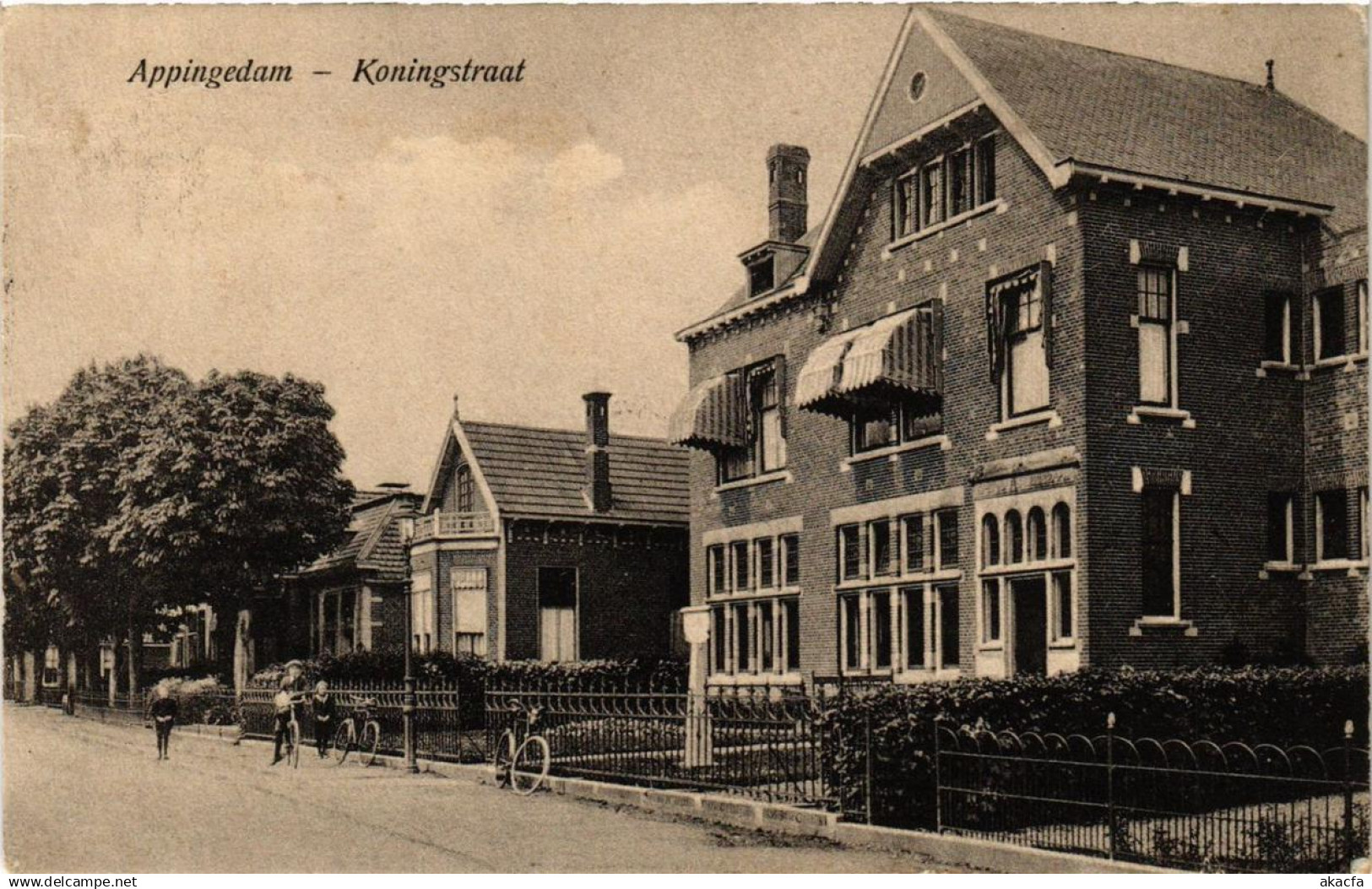CPA APPINGEDAM Koningstraat NETHERLANDS (706235)
