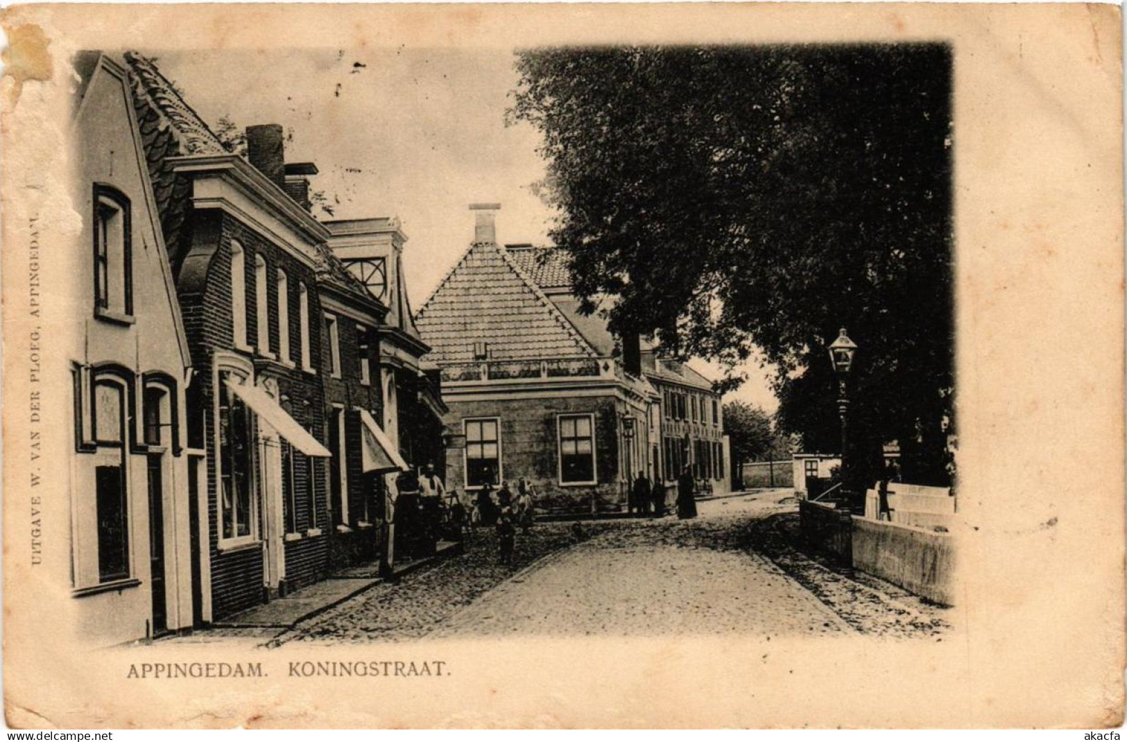 CPA APPINGEDAM Koningstraat NETHERLANDS (706239)