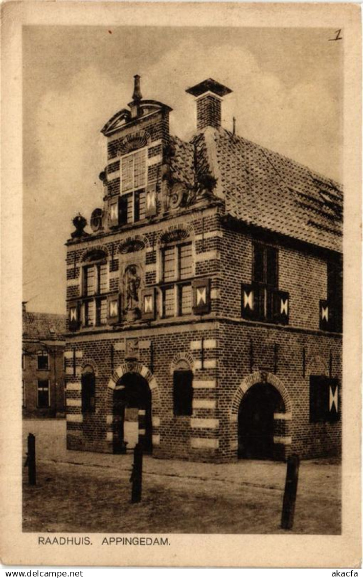 CPA APPINGEDAM Raadhuis NETHERLANDS (705910)