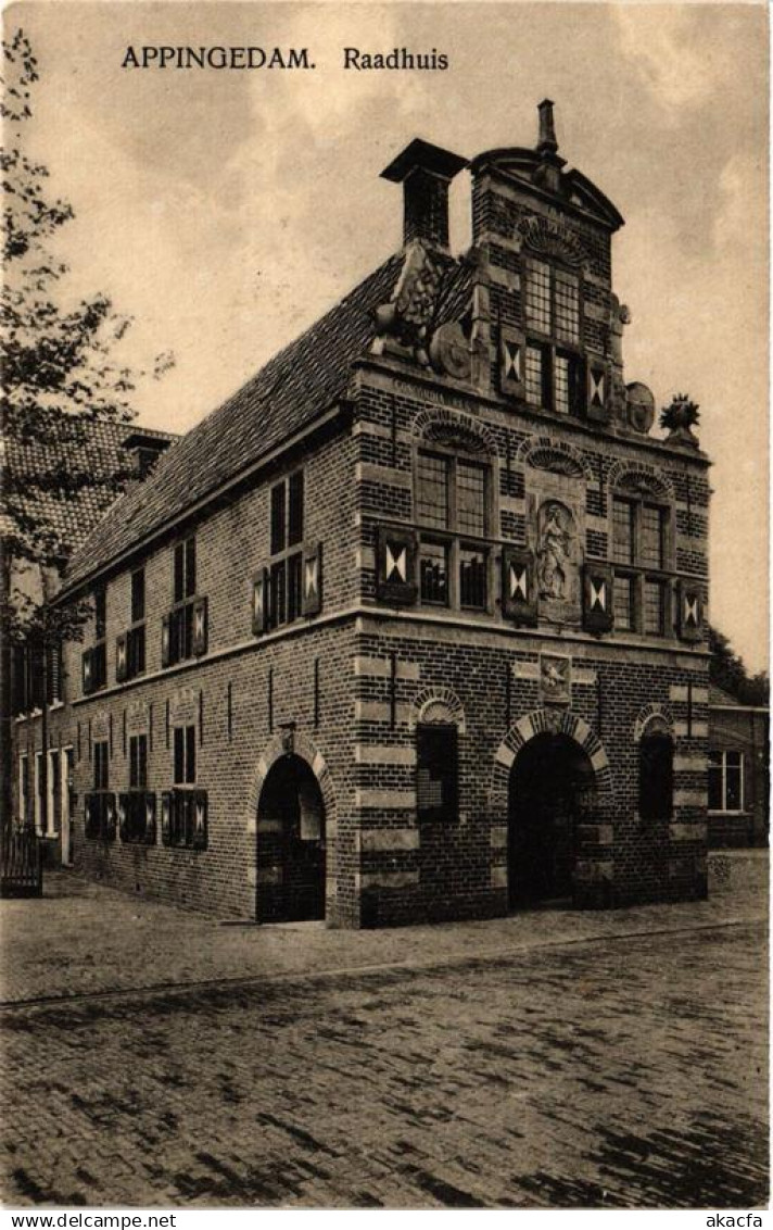 CPA APPINGEDAM Raadhuis NETHERLANDS (705917)