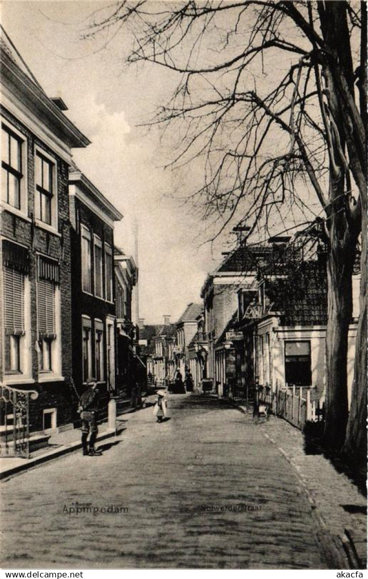 CPA APPINGEDAM Solwerderstraat NETHERLANDS (706048)