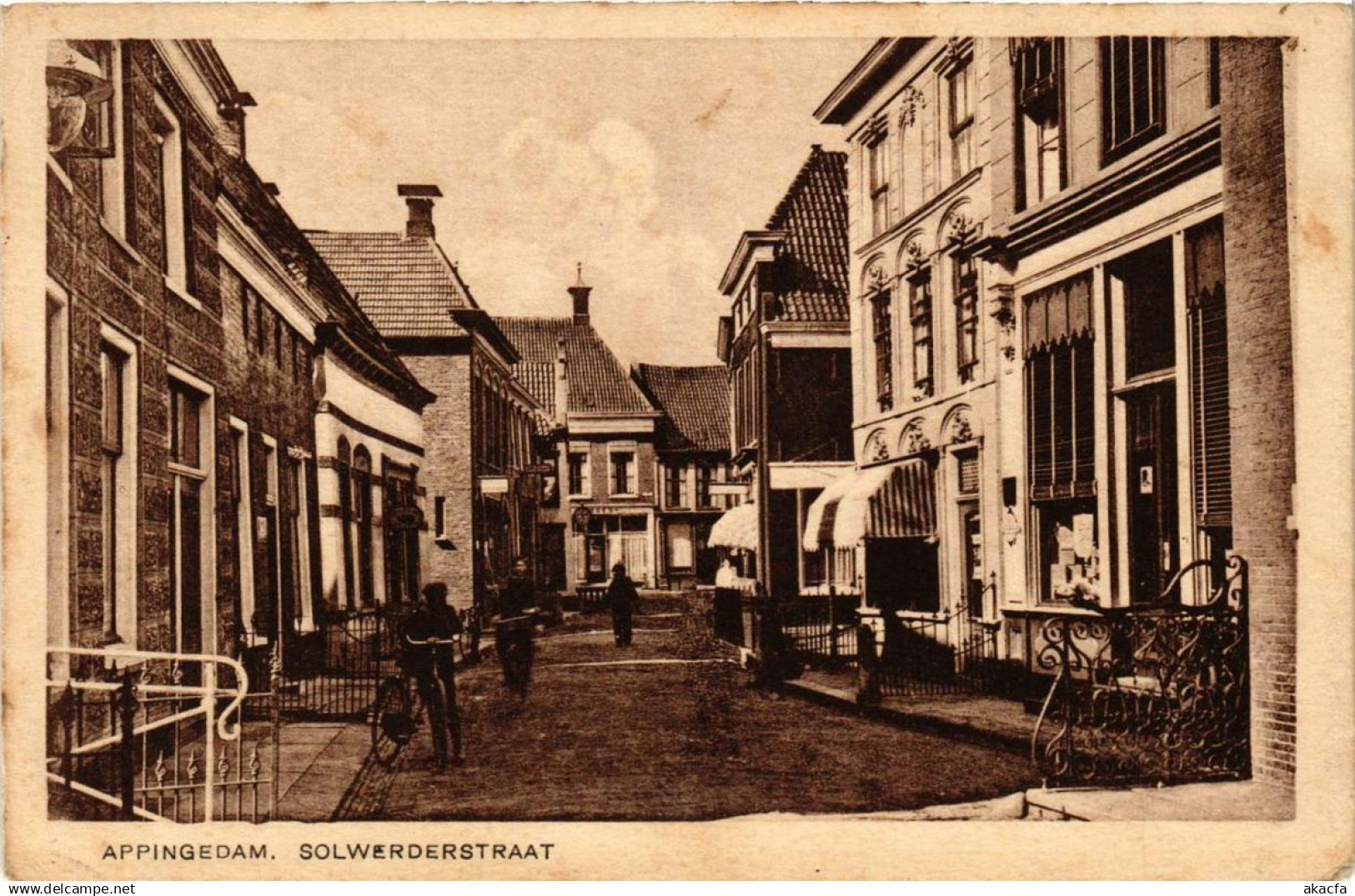 CPA APPINGEDAM Solwerderstraat NETHERLANDS (706282)