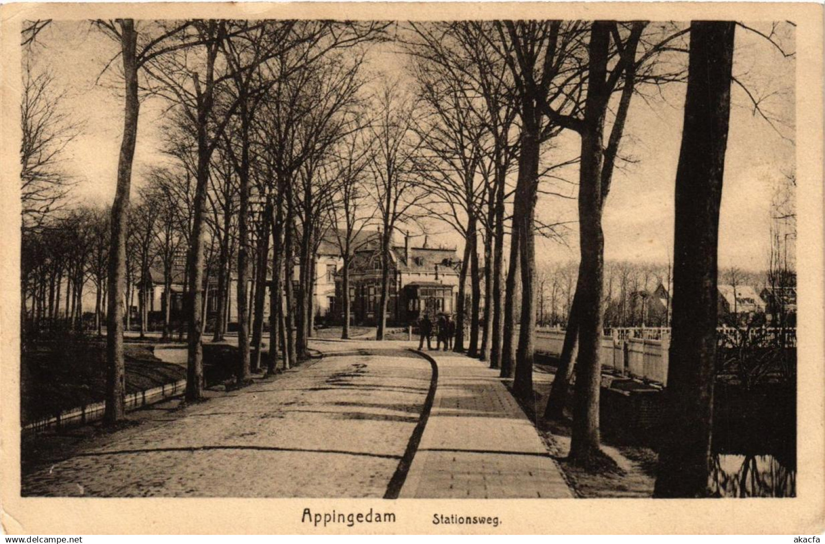 CPA APPINGEDAM Stationsweg NETHERLANDS (706152)