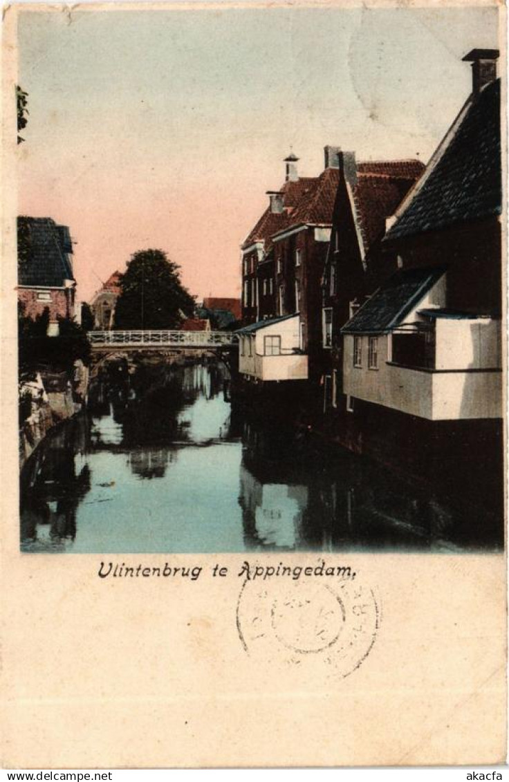 CPA APPINGEDAM Vlitenbrug NETHERLANDS (706030)