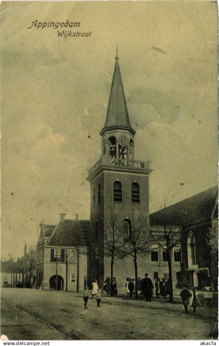 CPA APPINGEDAM Wijkstraat NETHERLANDS (706057)