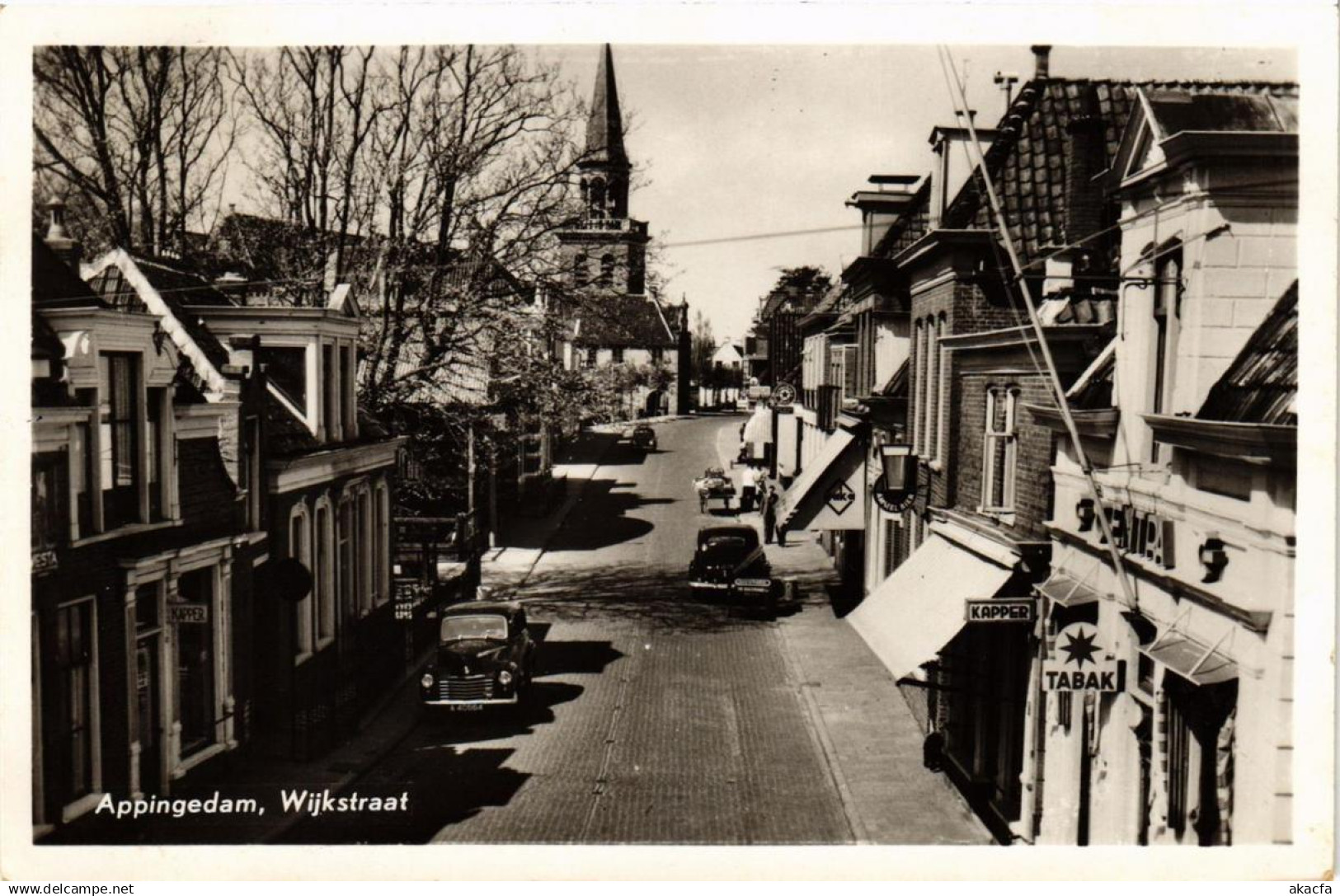 CPA APPINGEDAM Wijkstraat NETHERLANDS (706189)
