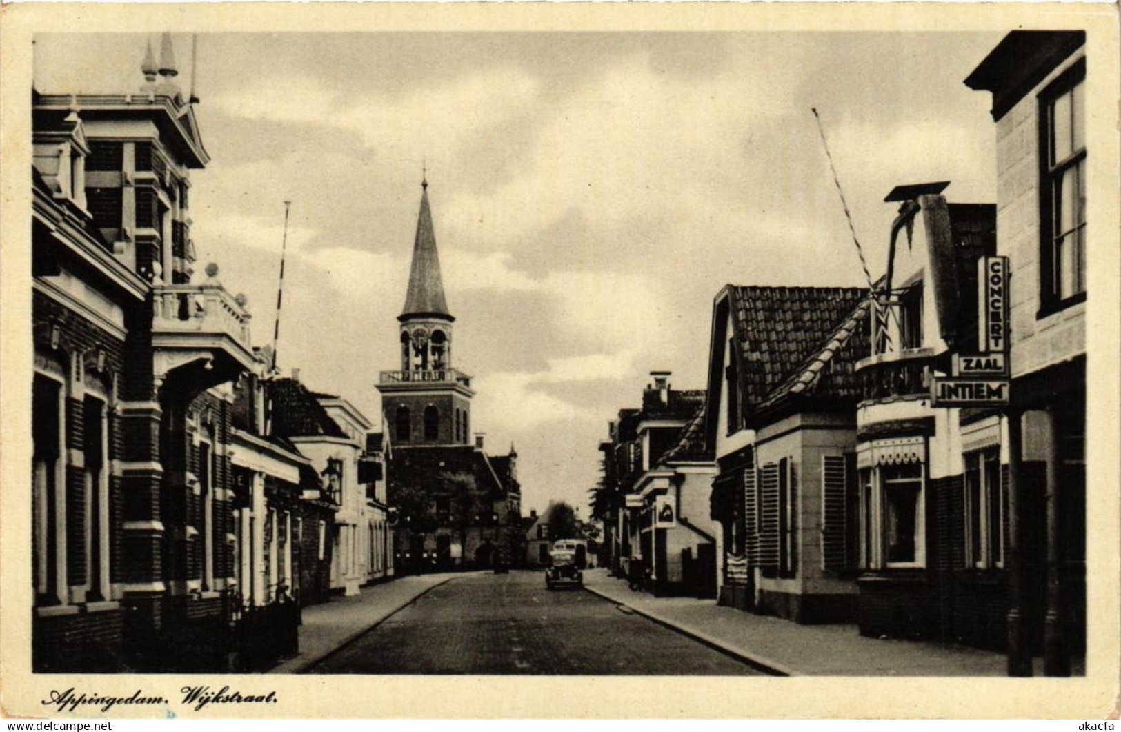 CPA APPINGEDAM Wijkstraat NETHERLANDS (706190)