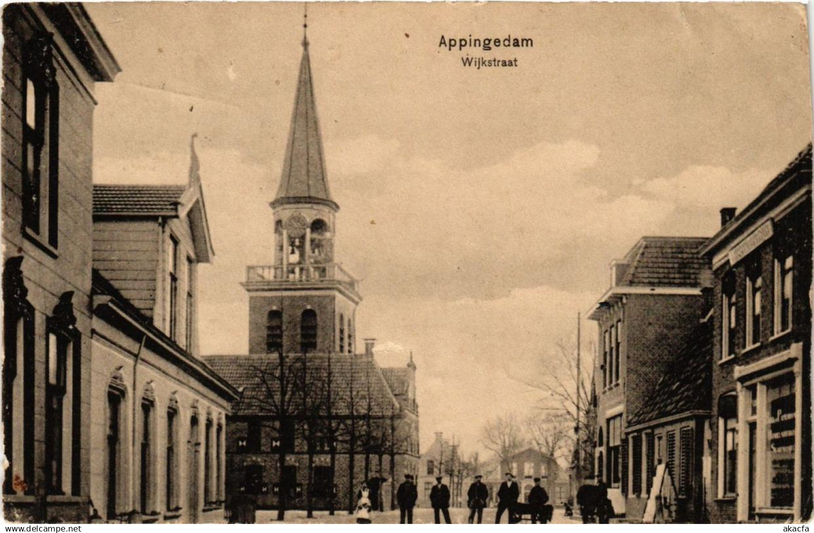 CPA APPINGEDAM Wijkstraat NETHERLANDS (706287)