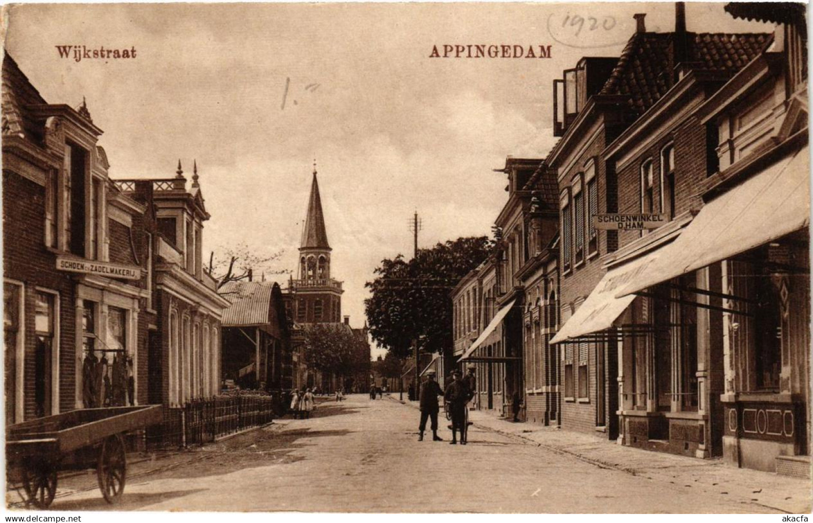 CPA APPINGEDAM Wijkstraat NETHERLANDS (706292)