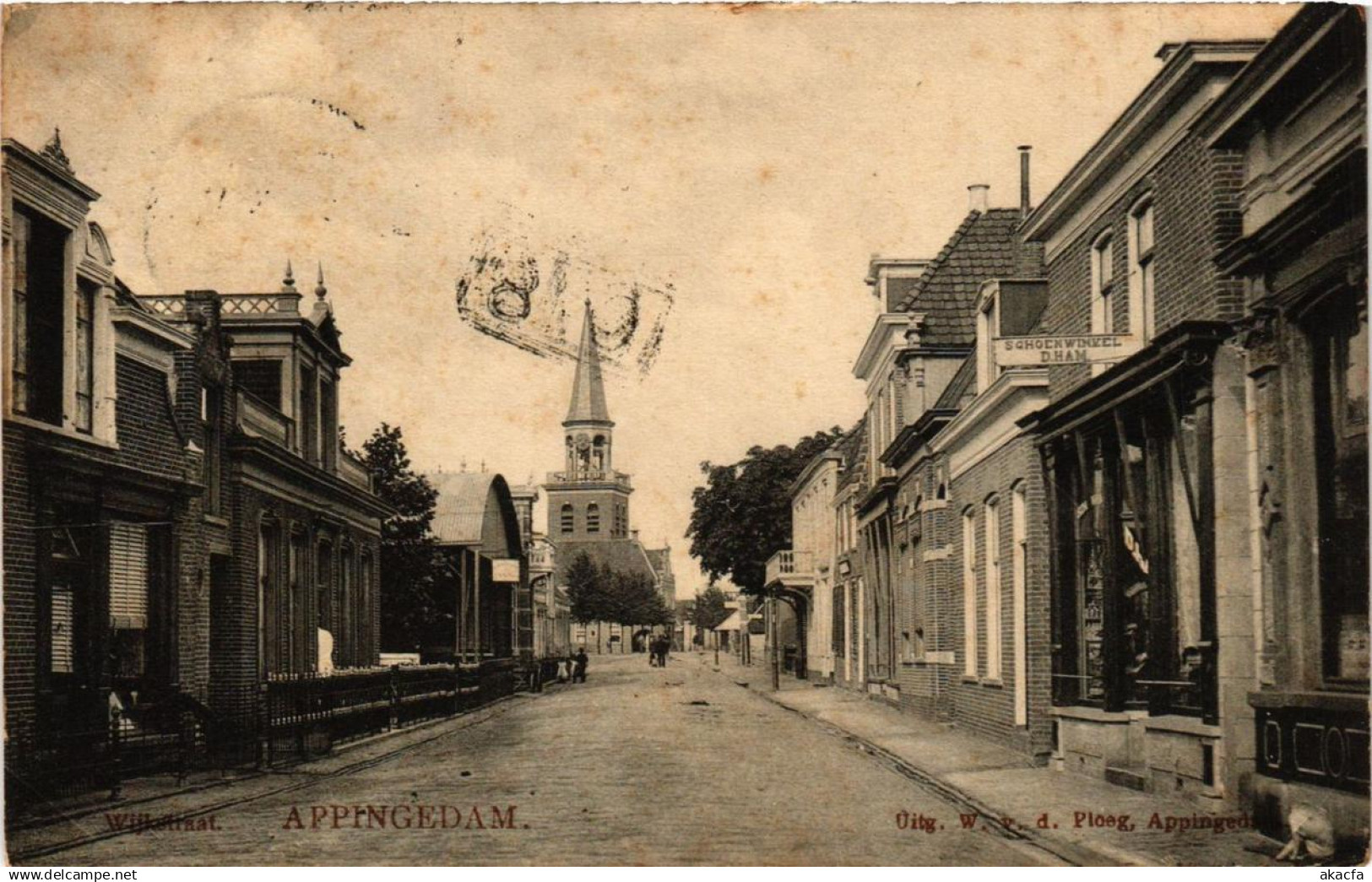 CPA APPINGEDAM Wijkstraat NETHERLANDS (706294)