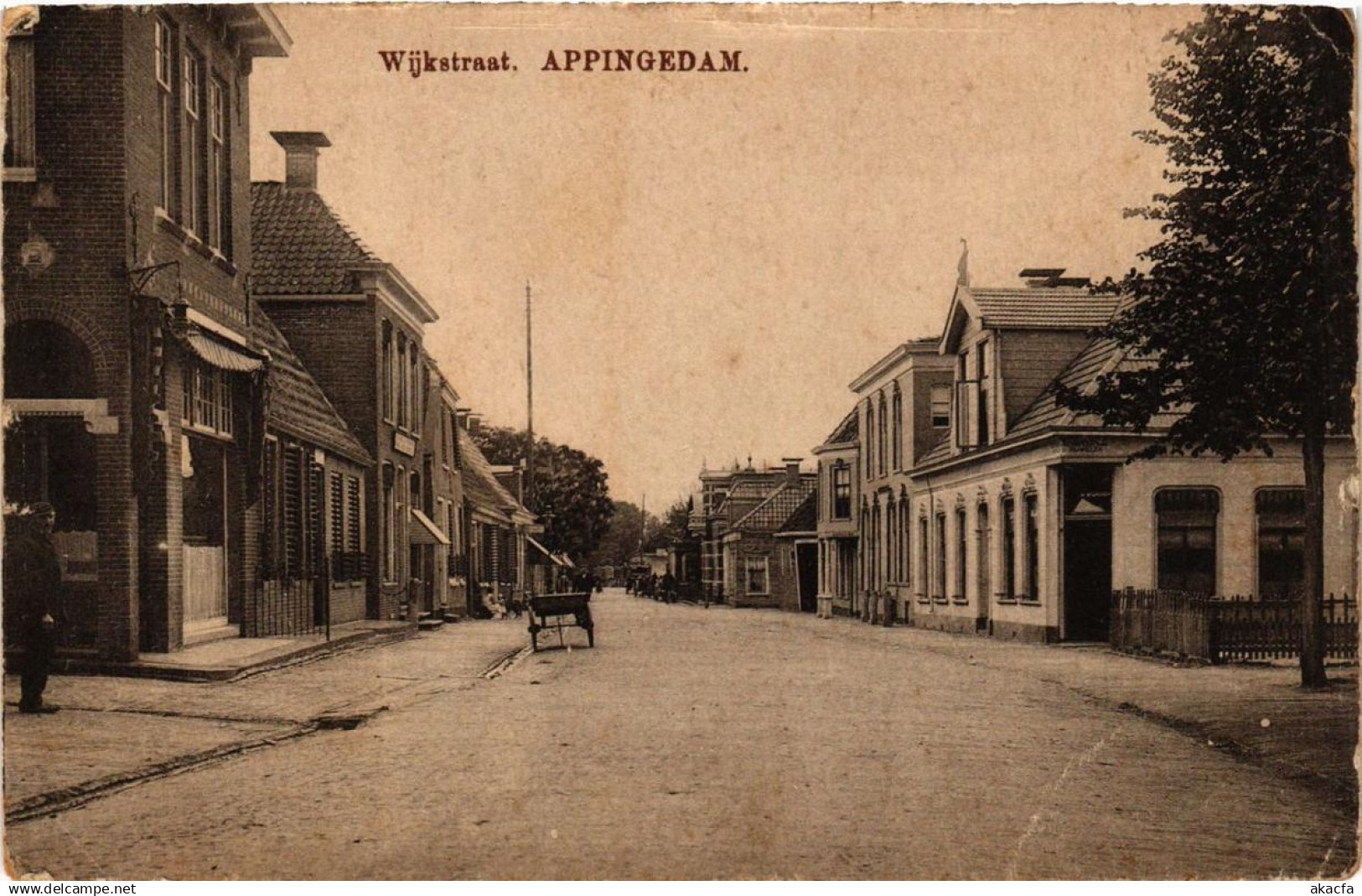 CPA APPINGEDAM Wijkstraat NETHERLANDS (706297)