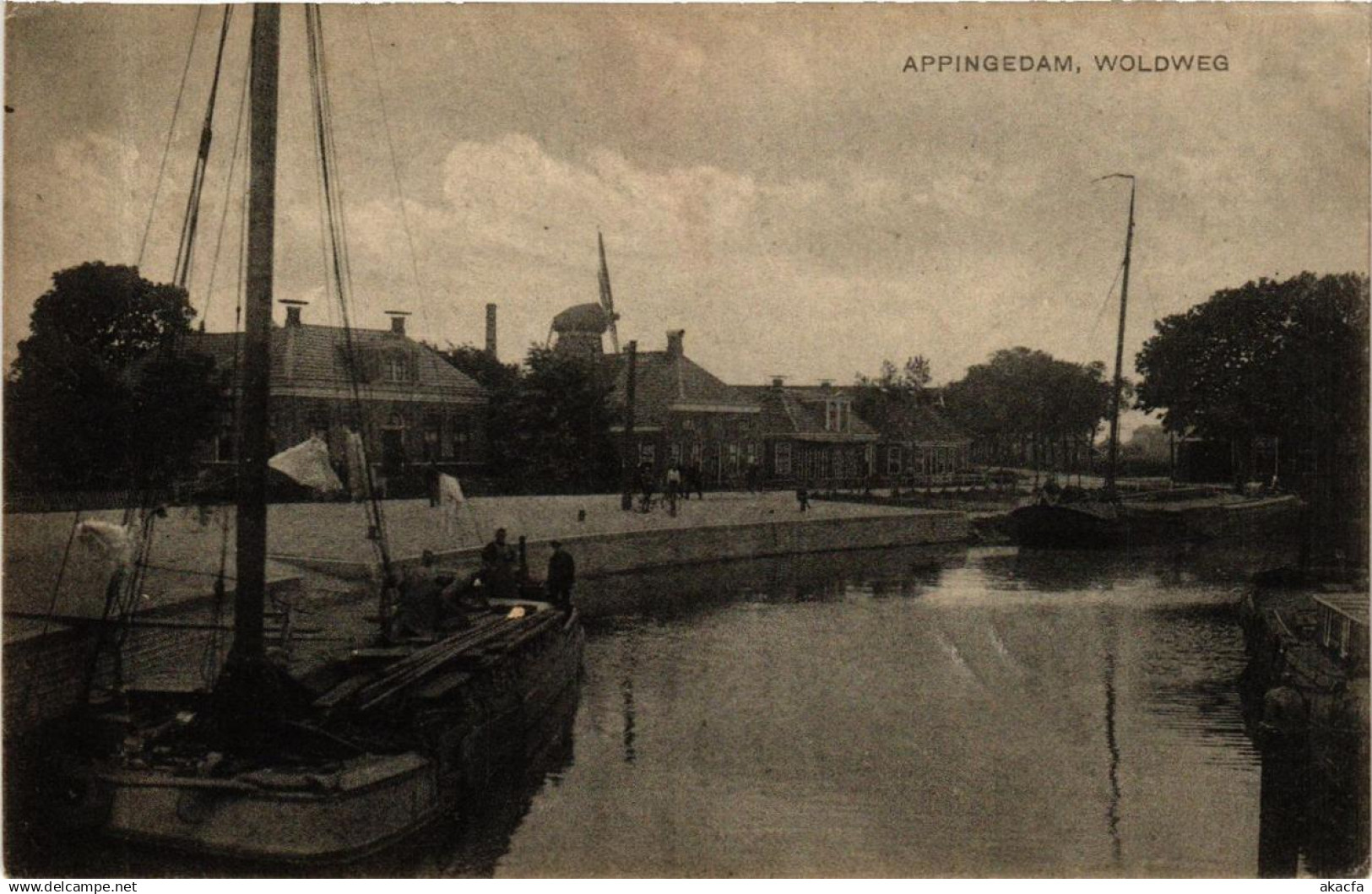 CPA APPINGEDAM Woldweg NETHERLANDS (706255)