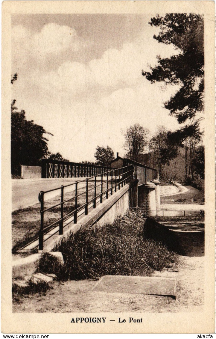 CPA Appoigny Le Pont FRANCE (1452005)