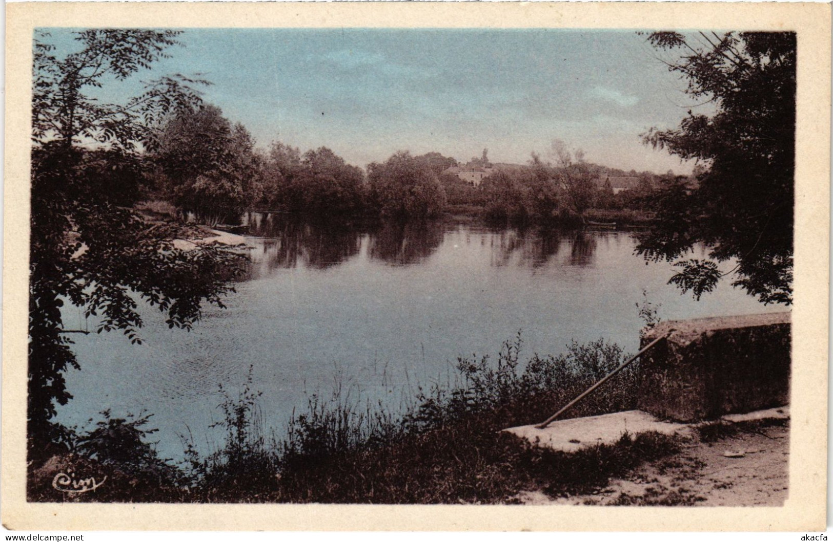 CPA Appoigny Les bords de l'Yonne FRANCE (1451999)
