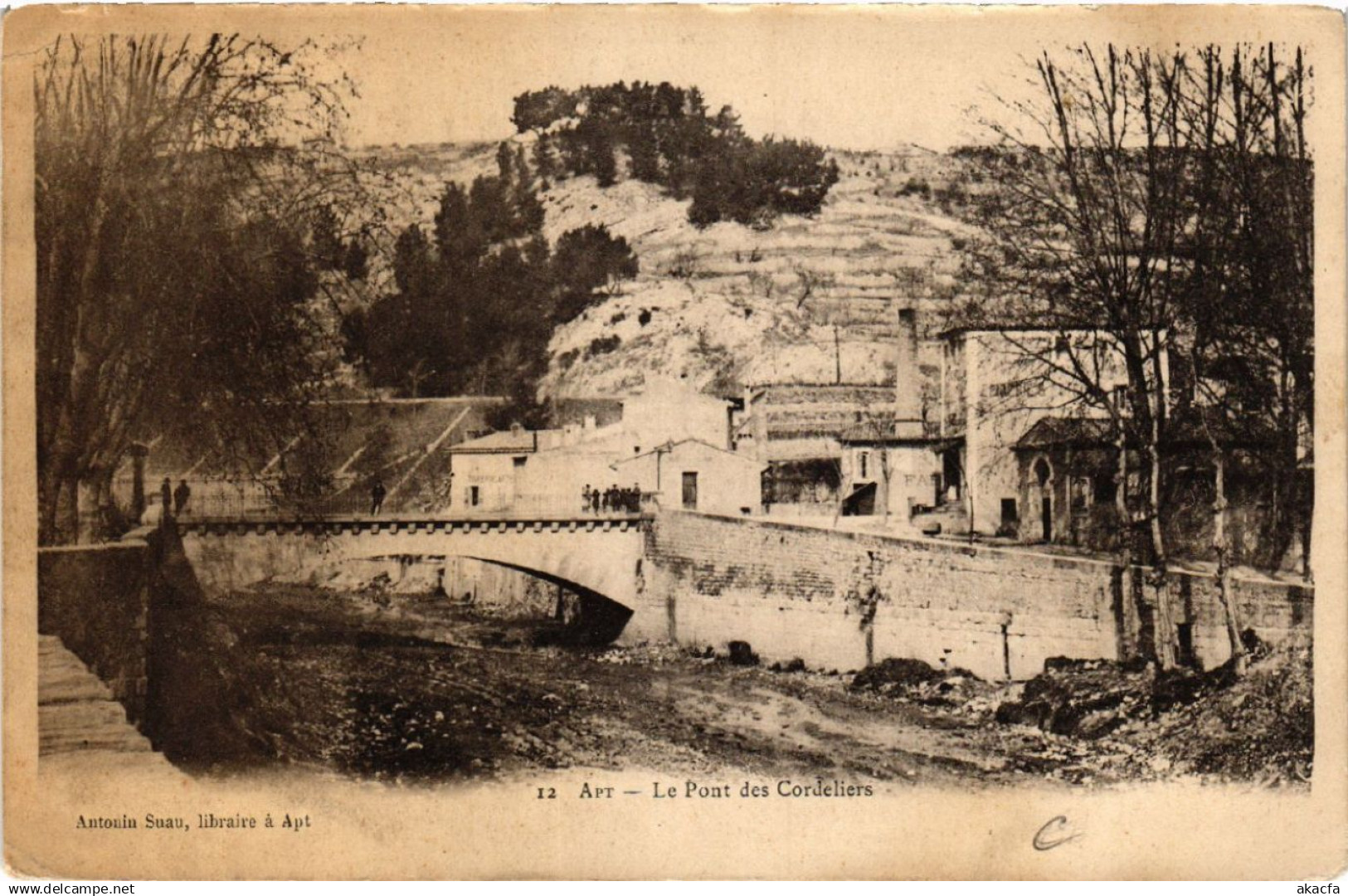 CPA APT - Le pont des Cordeliers (512015)