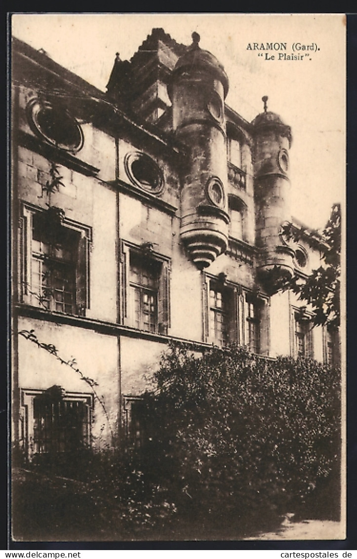 CPA Aramon /Gard, Le Plaisir