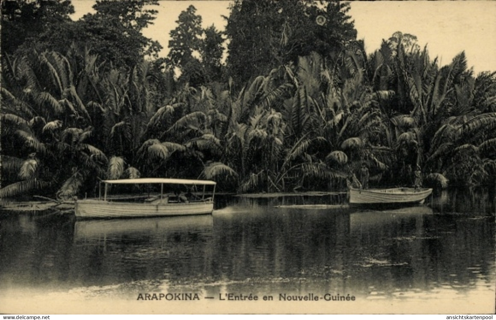 CPA Arapokina Papua Neuguinea, Boote