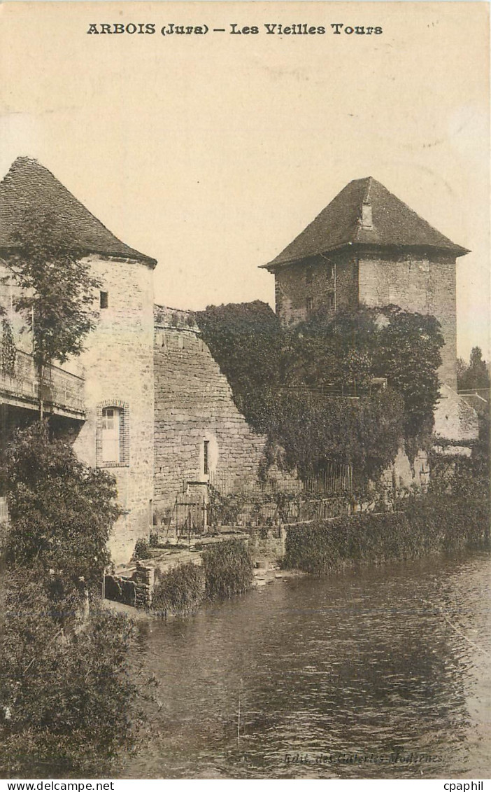 CPA Arbois Jura Les Vieilles Tours