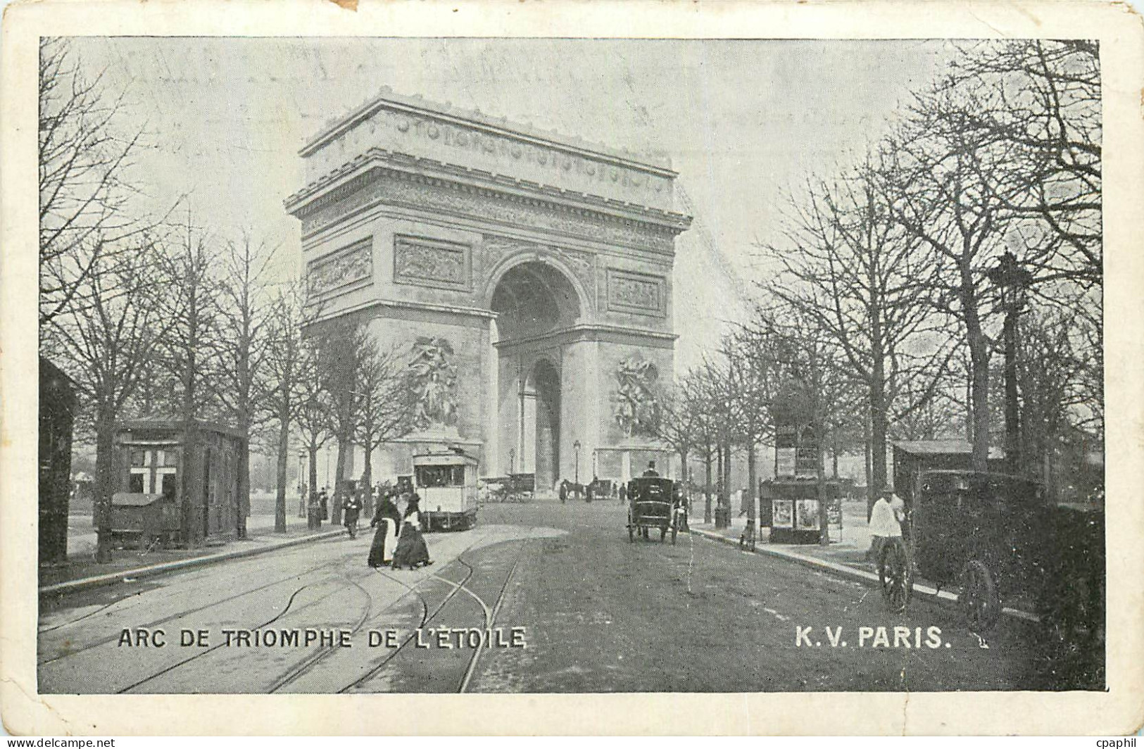 CPA Arc de triomphe de l'etoile