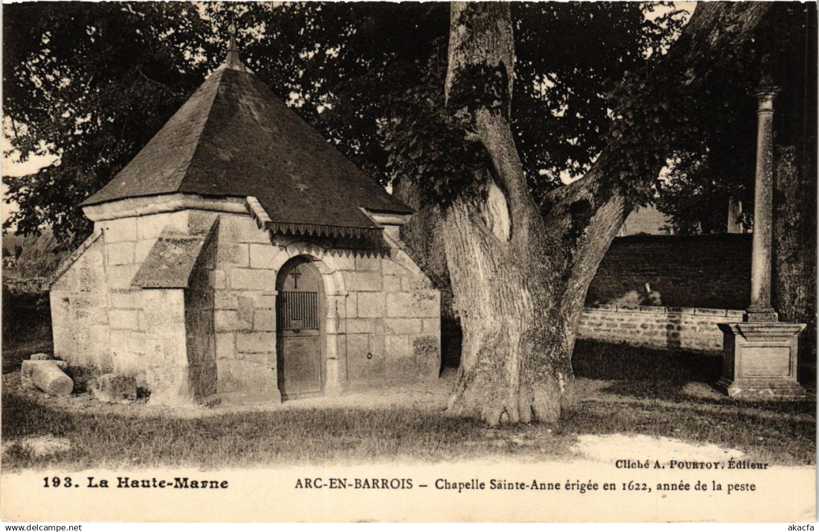 CPA ARC-en-BARROIS - Chapelle Ste-Anne (368488)