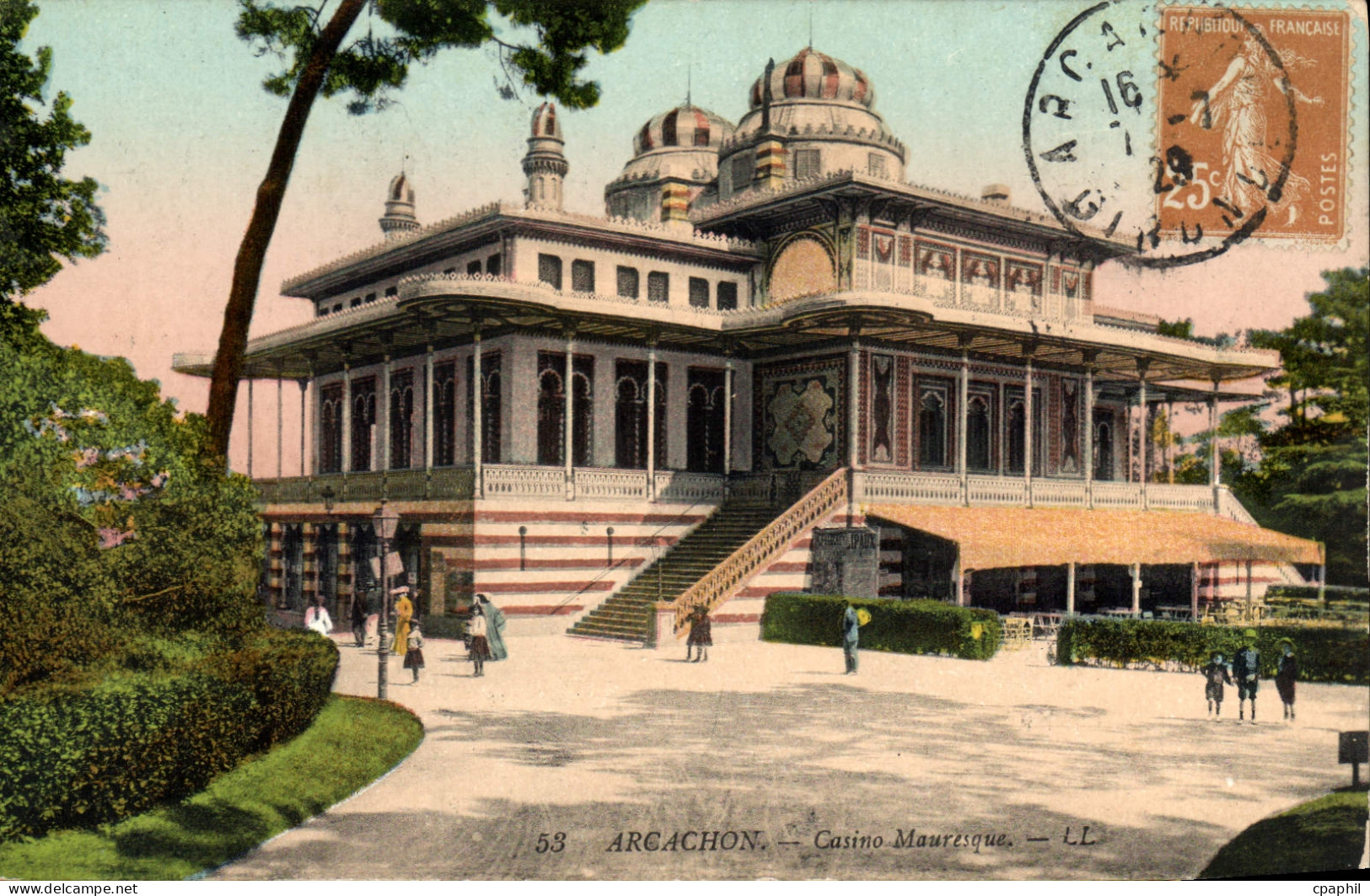 CPA Arcachon Casino Mauresque