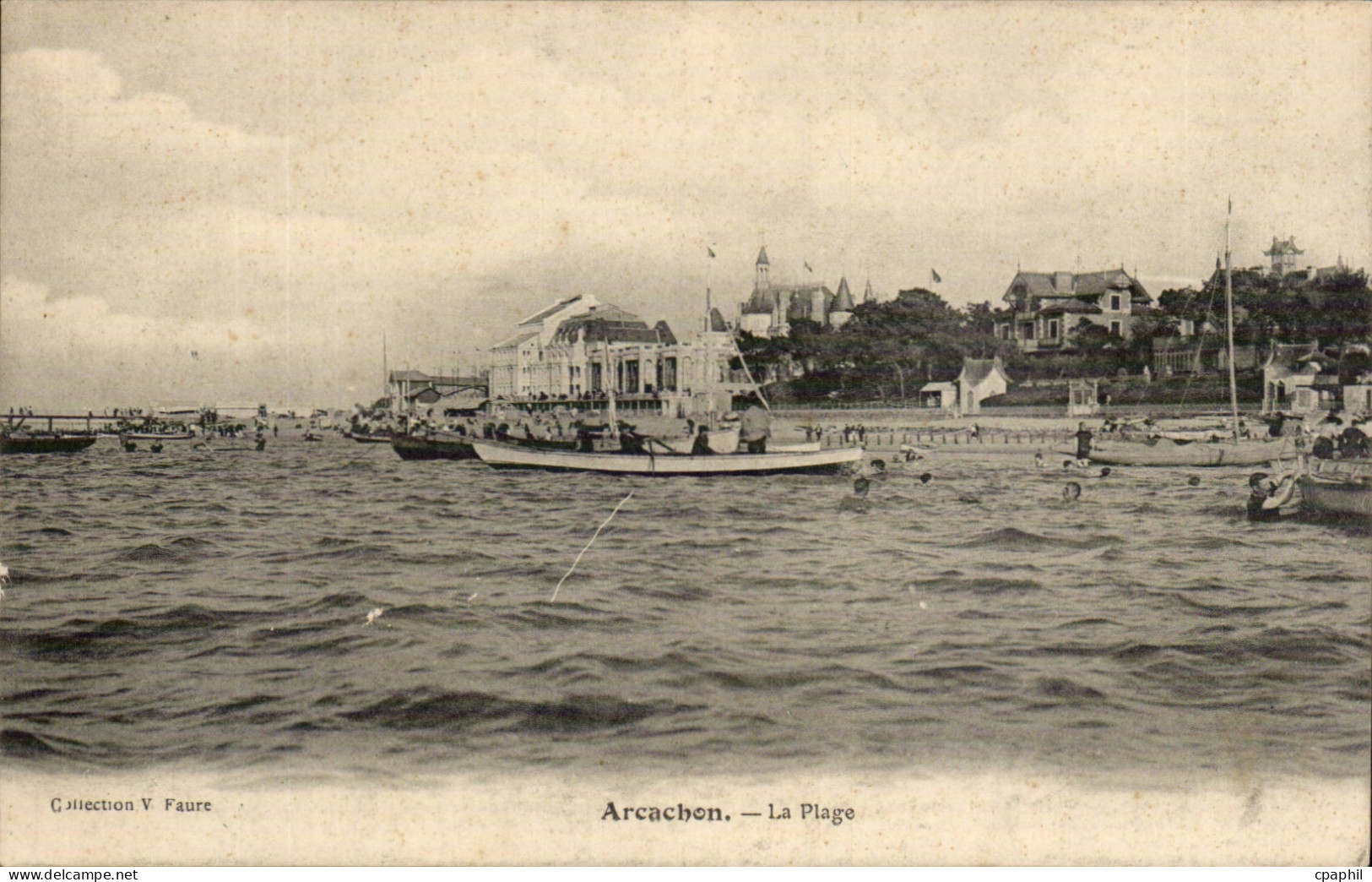CPA Arcachon La plage