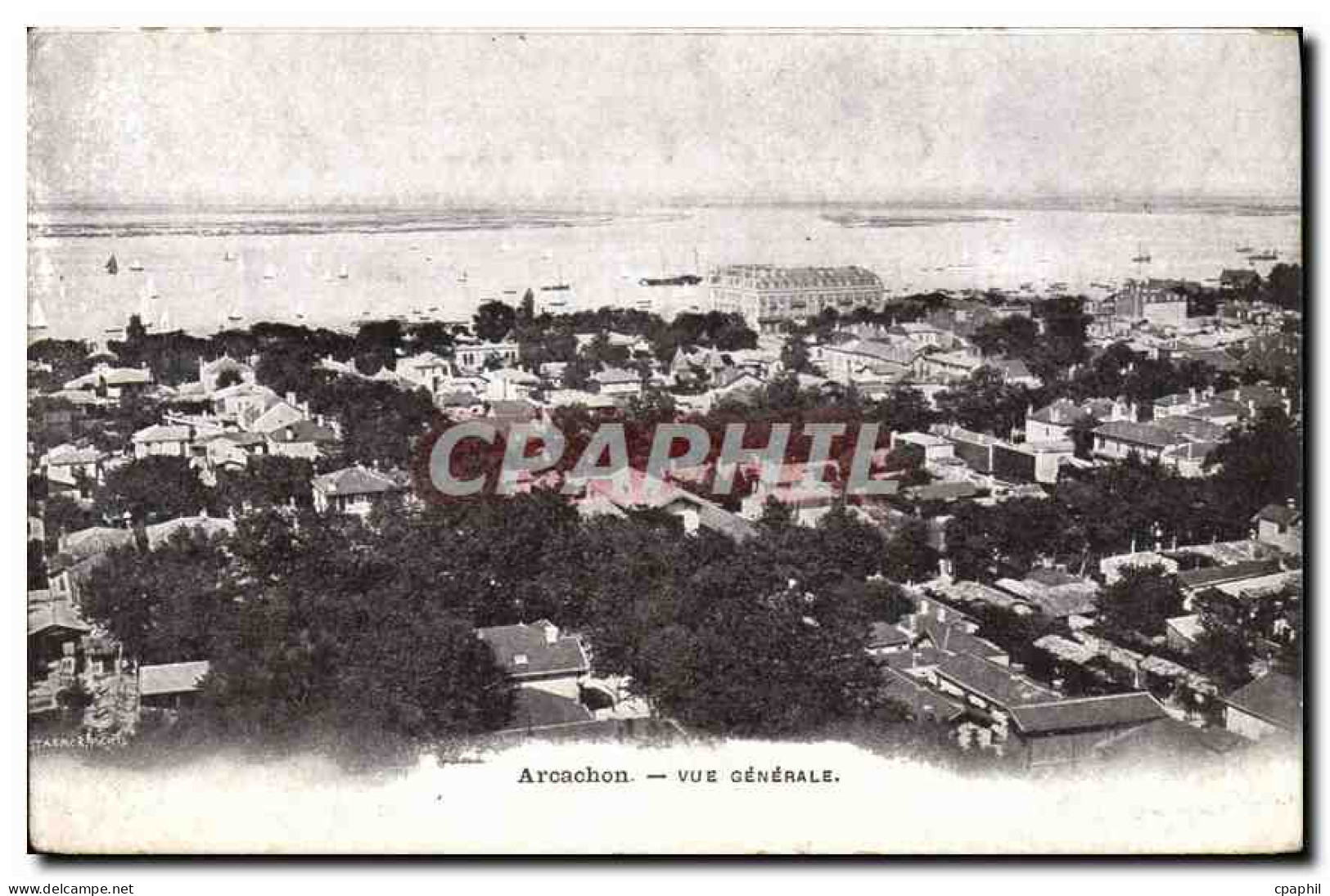 CPA Arcachon vue generale