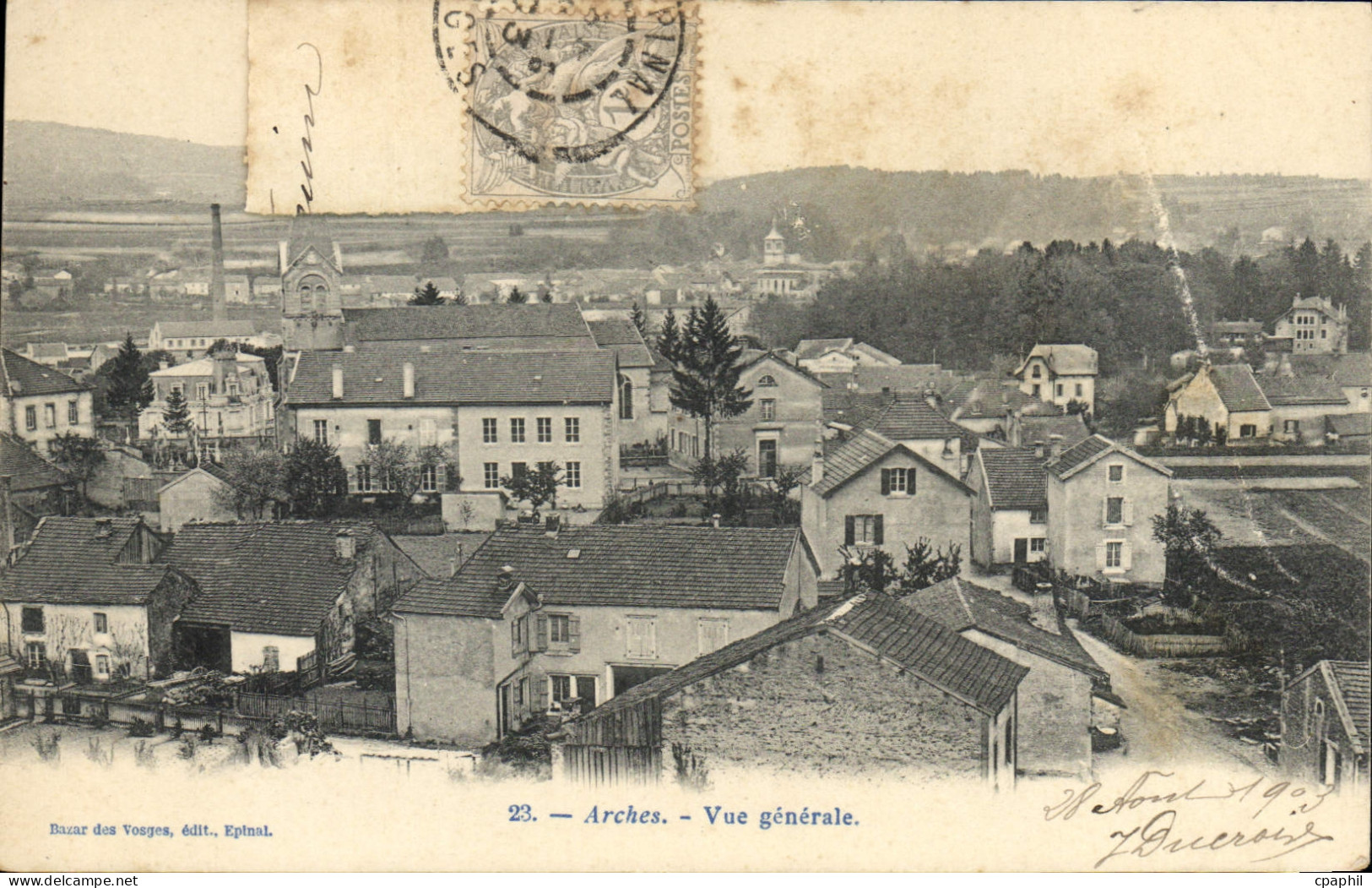 CPA Arches Vue generale