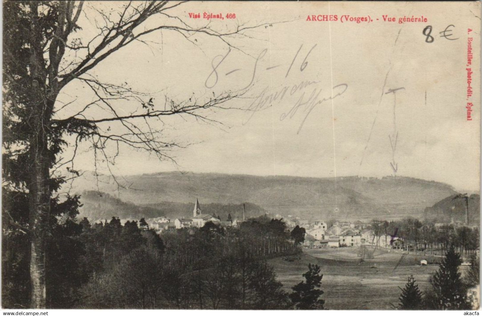 CPA ARCHES - Vue générale (153827)