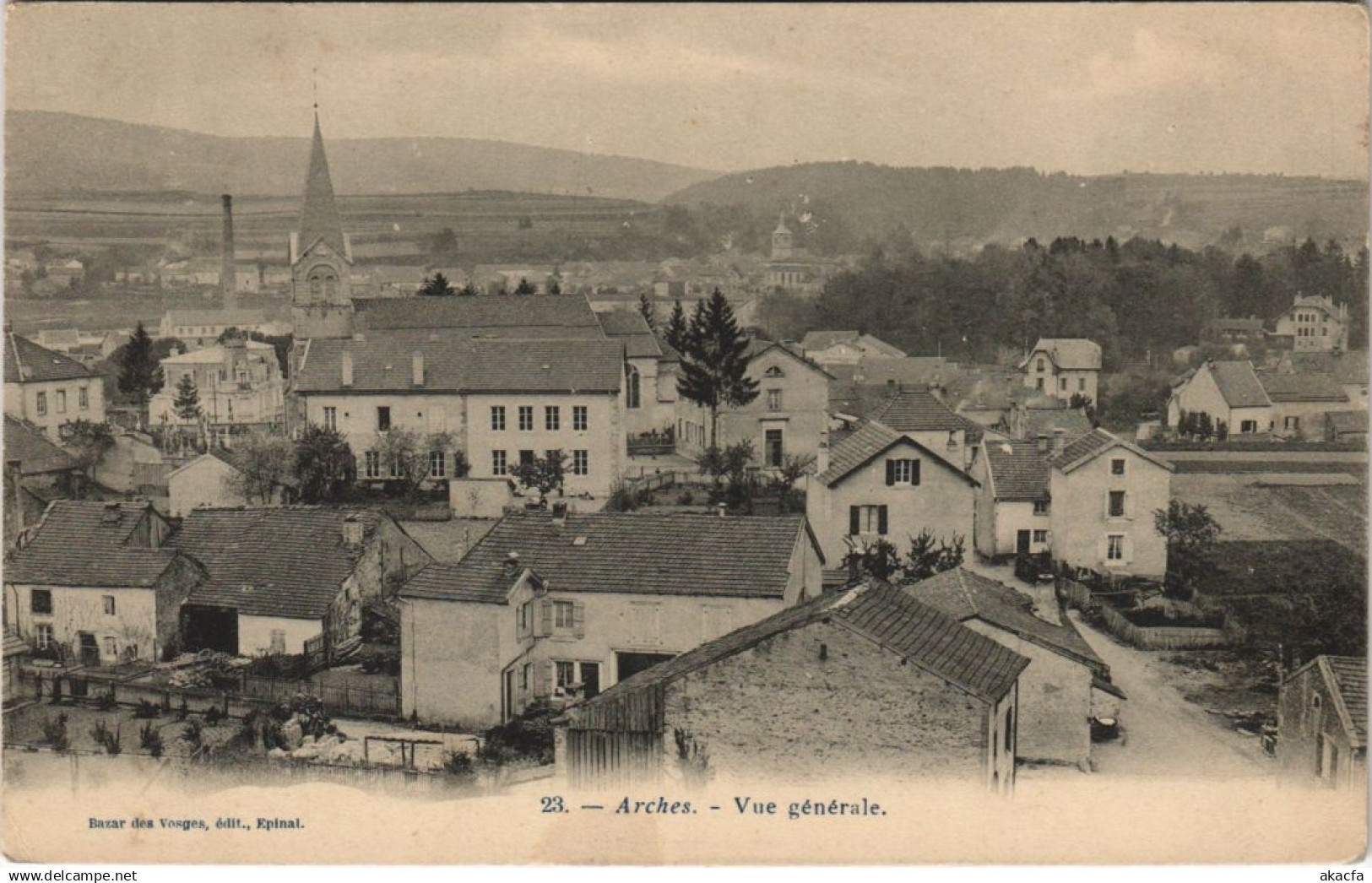 CPA ARCHES - Vue générale (153903)
