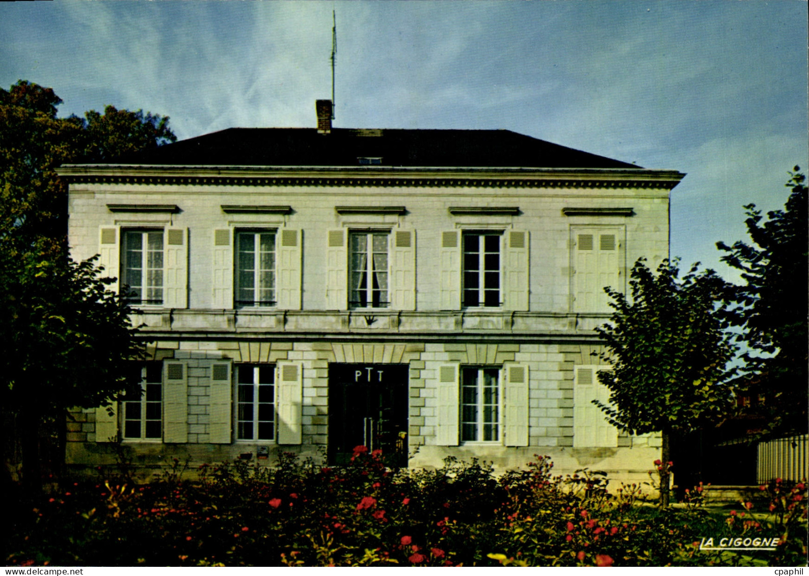 CPA Arcis sur Aube La Poste