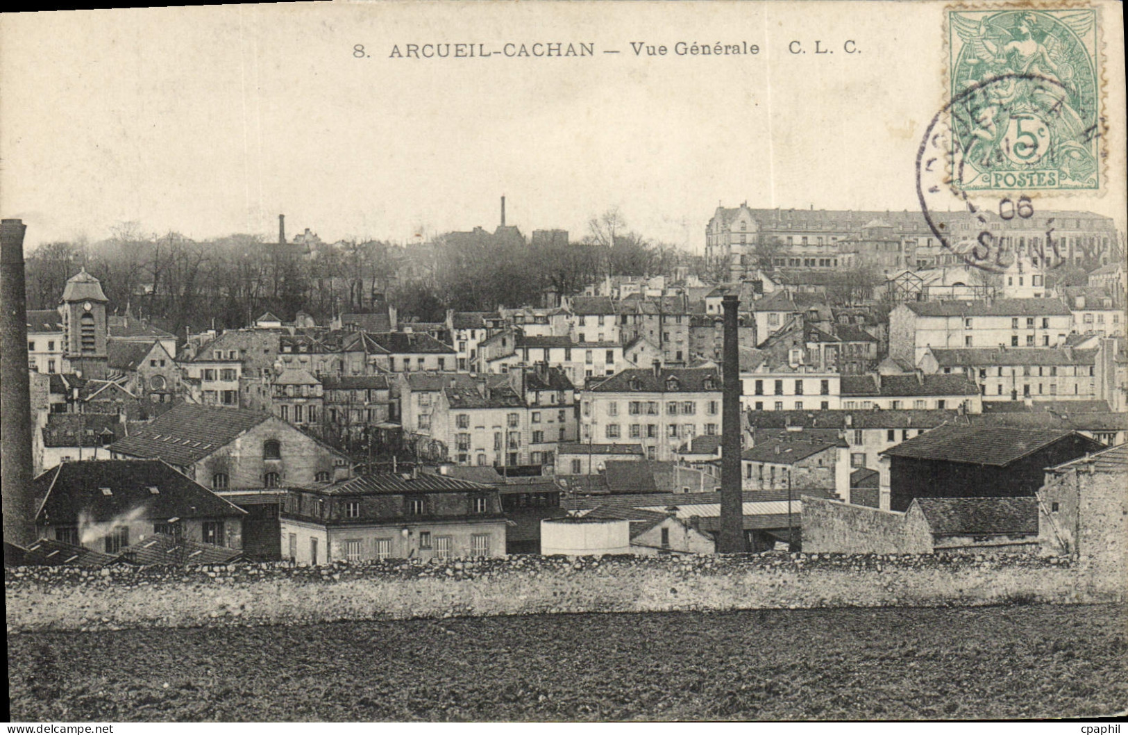 CPA Arcueil Cachan Vue Generale
