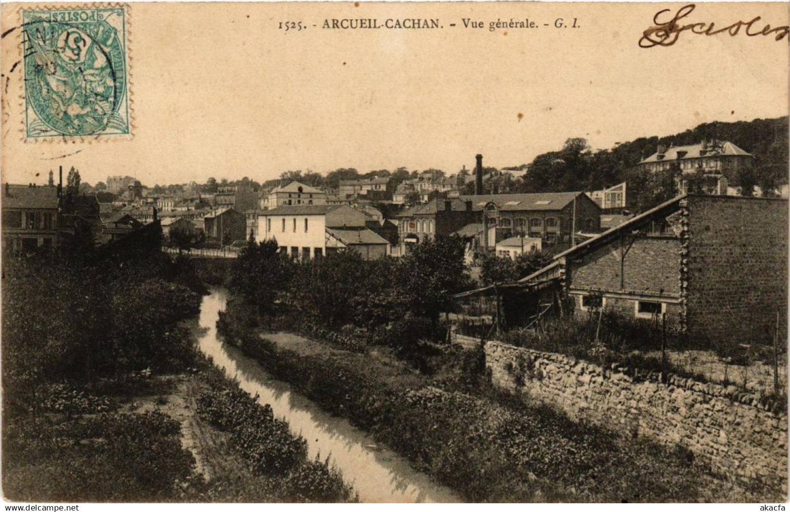 CPA ARCUEIL-CACHAN Vue générale (671788)