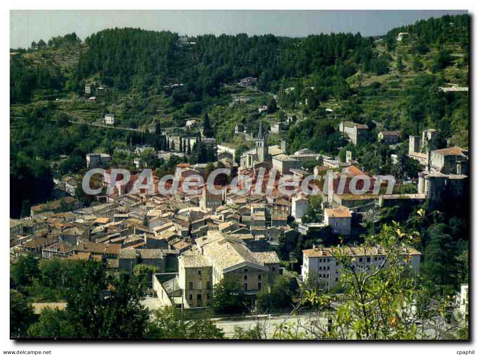 CPA Ardeche Largentiere Vue generale