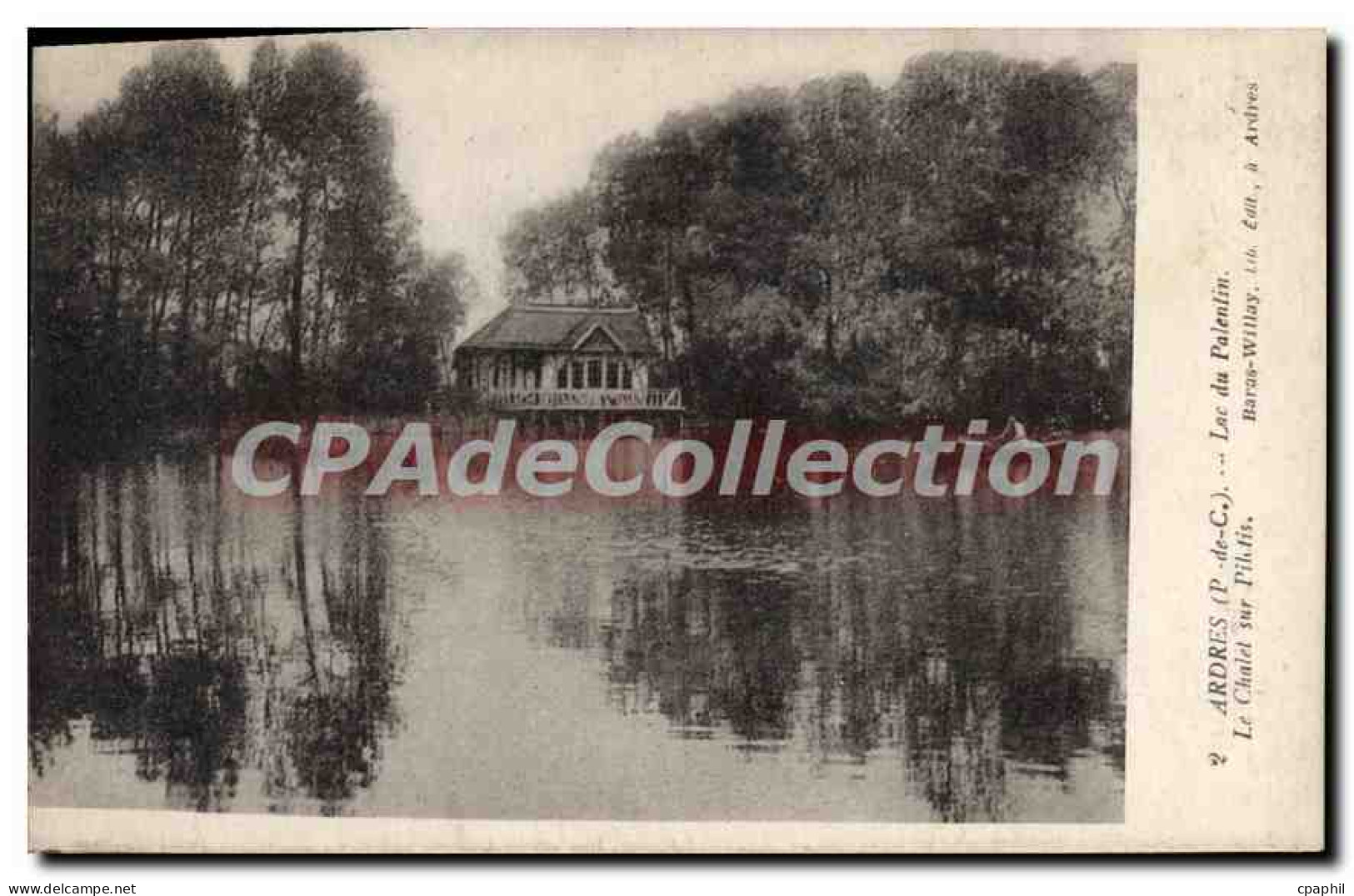 CPA Ardres Lac du Palentin