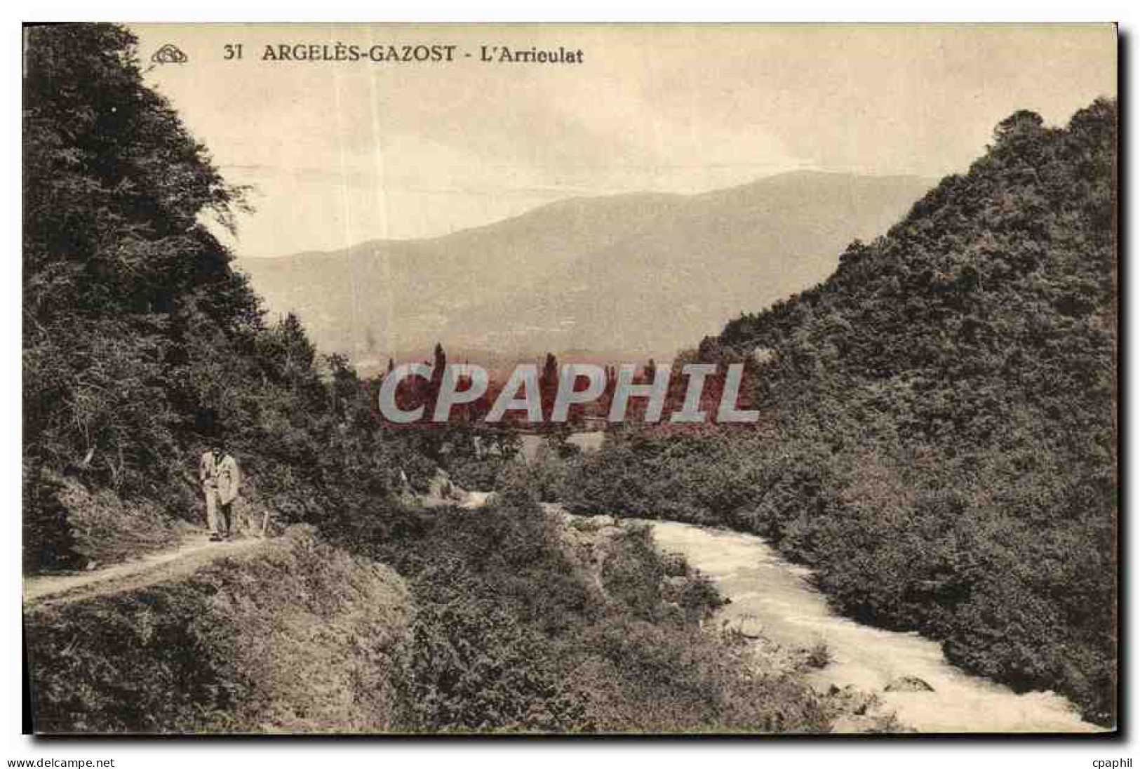 CPA Argeles Gazost L Arriculat