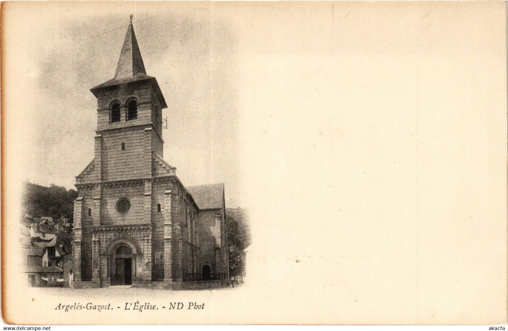 CPA ARGELES-GAZOST L'Église (415009)