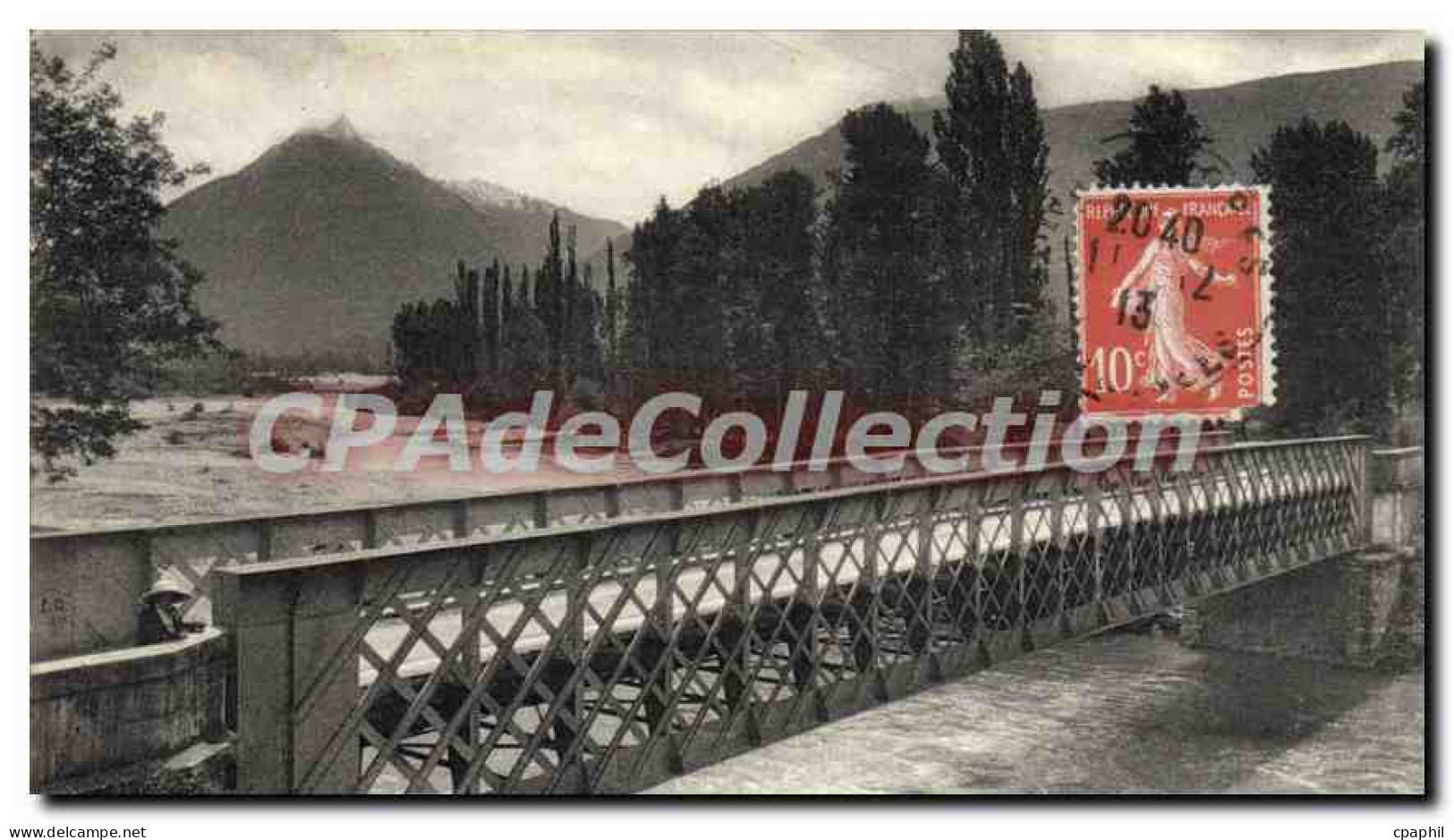CPA Argeles-GAZOST pont de Tillos