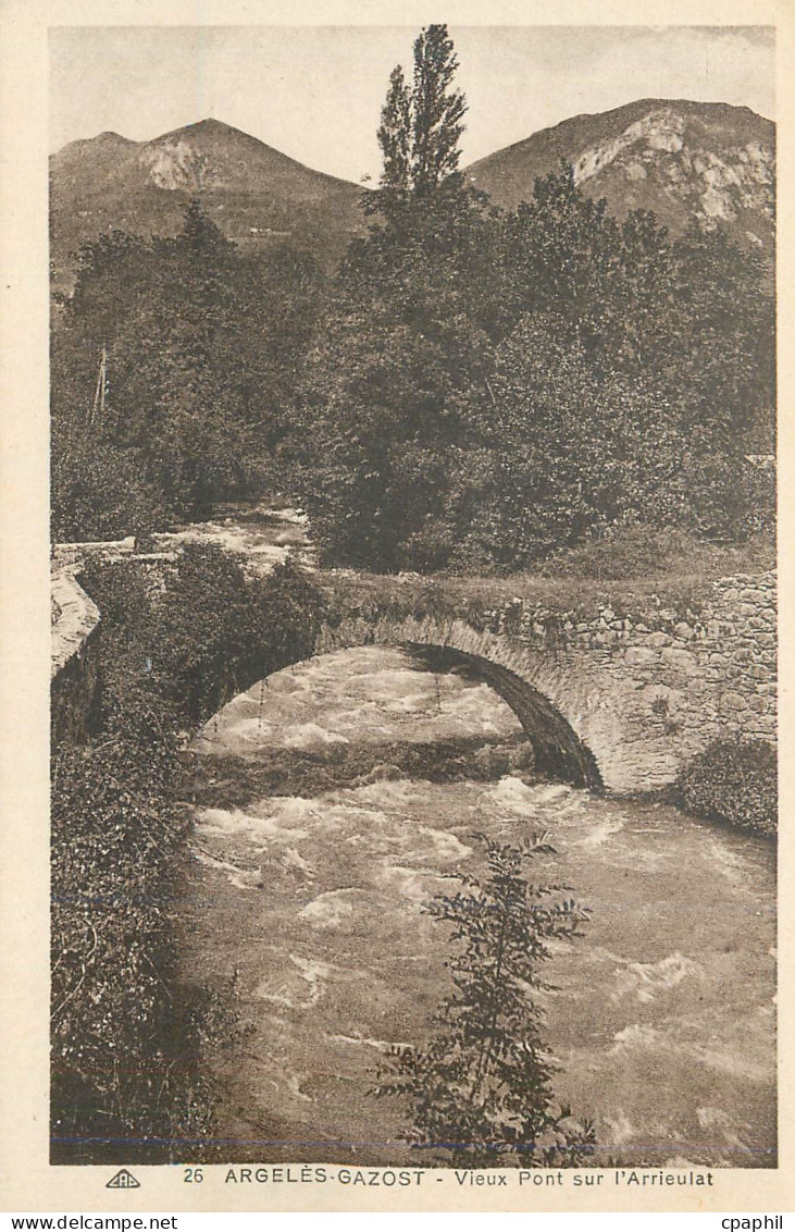 CPA Argeles Gazost Vieux Pont sur L'Arrieulat