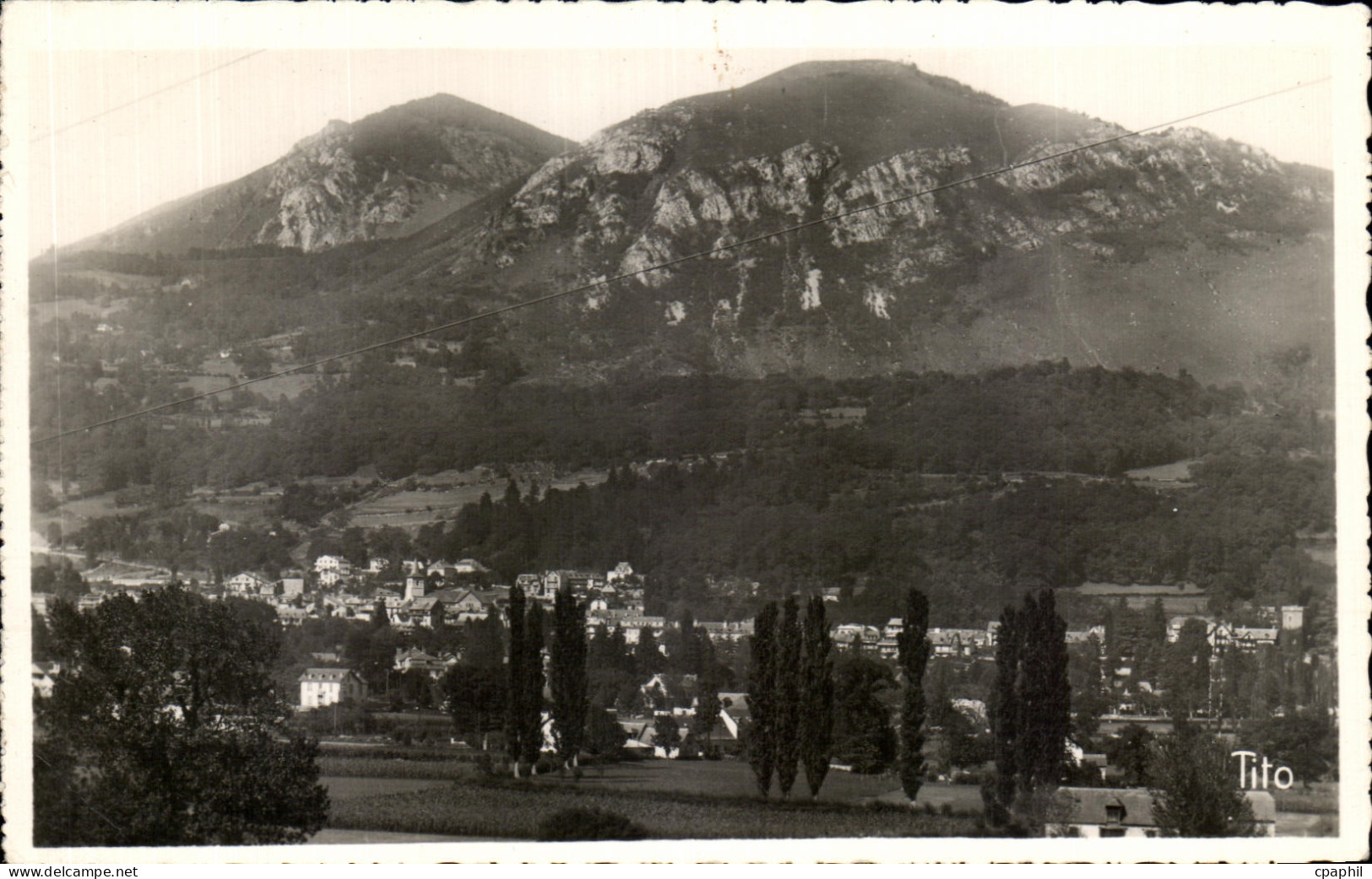 CPA Argeles gazost vue generale