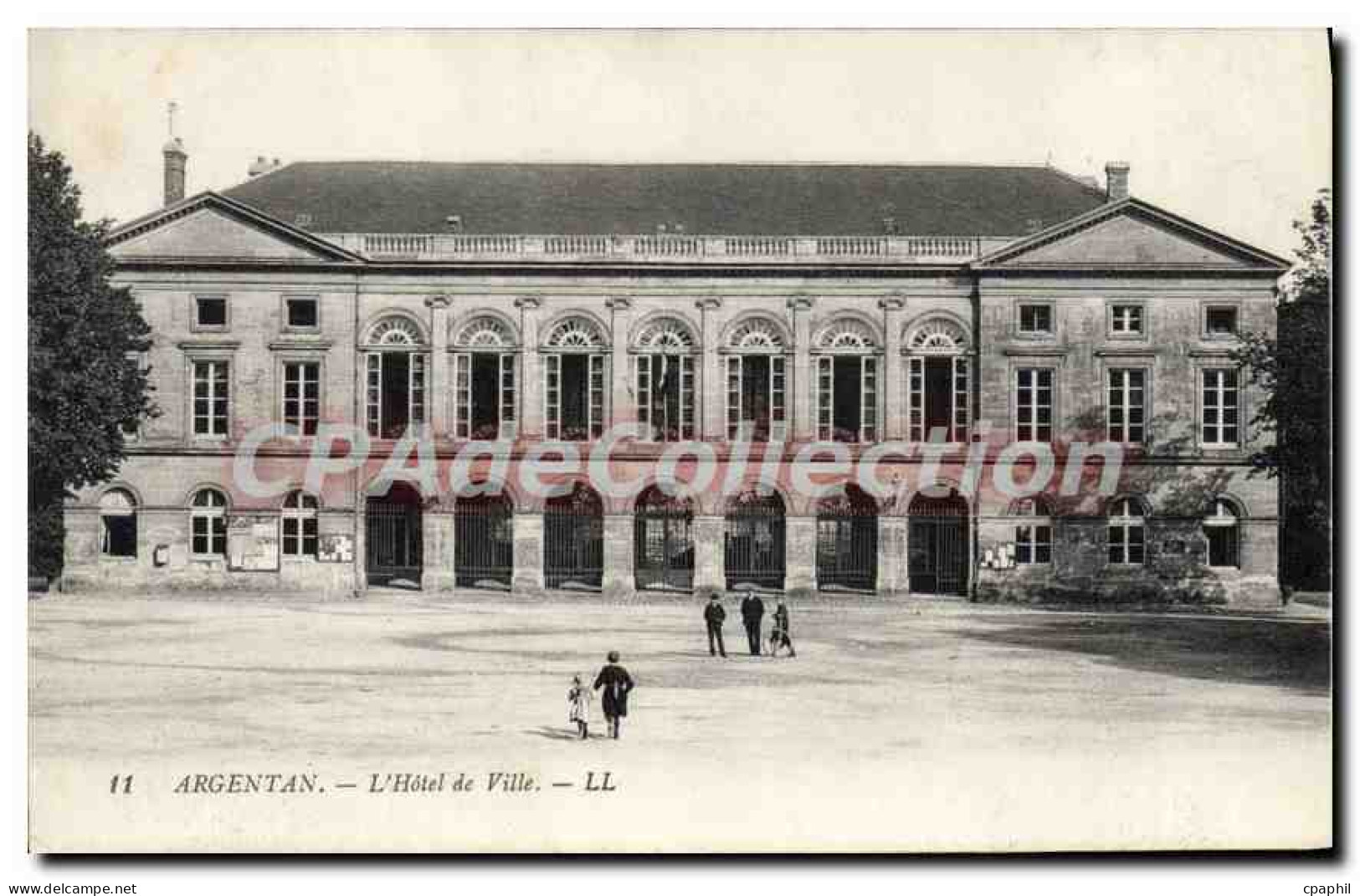 CPA Argentan L'Hotel De Ville
