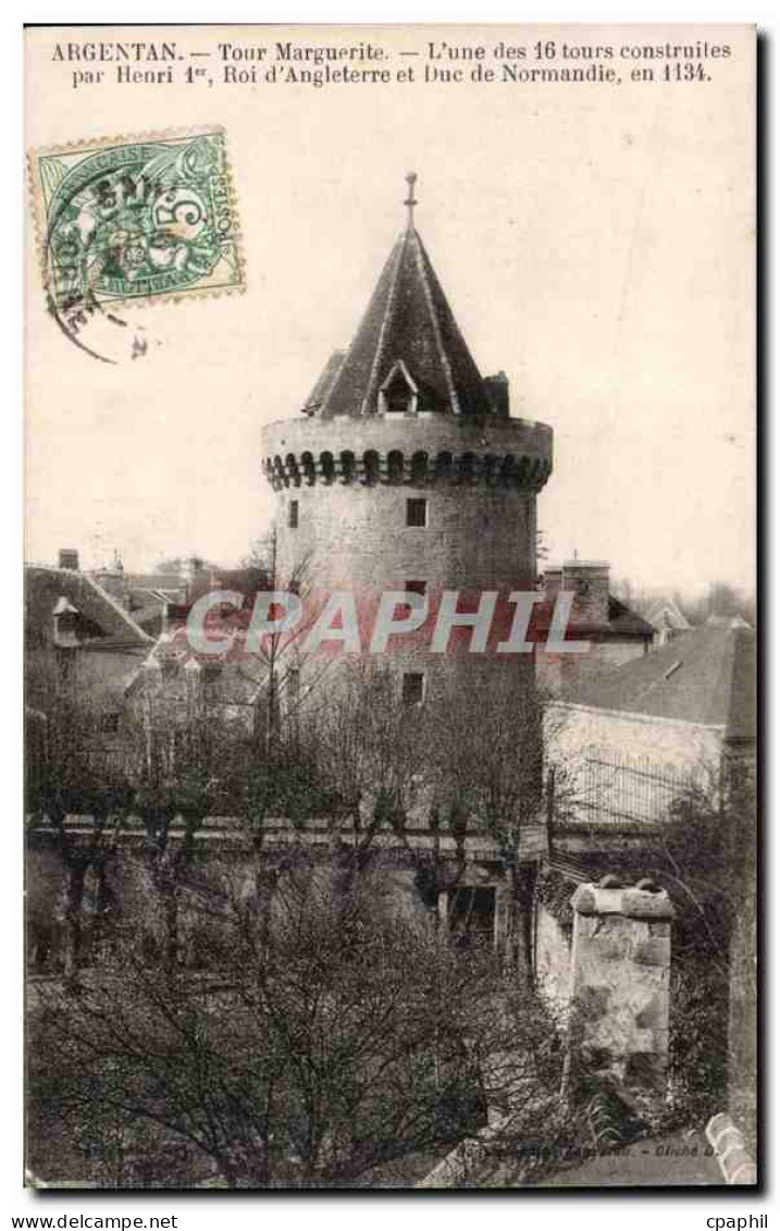CPA Argentan Tour Maguerite