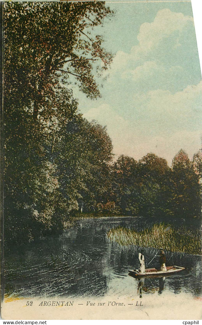 CPA Argentan Vue sur l'Orne